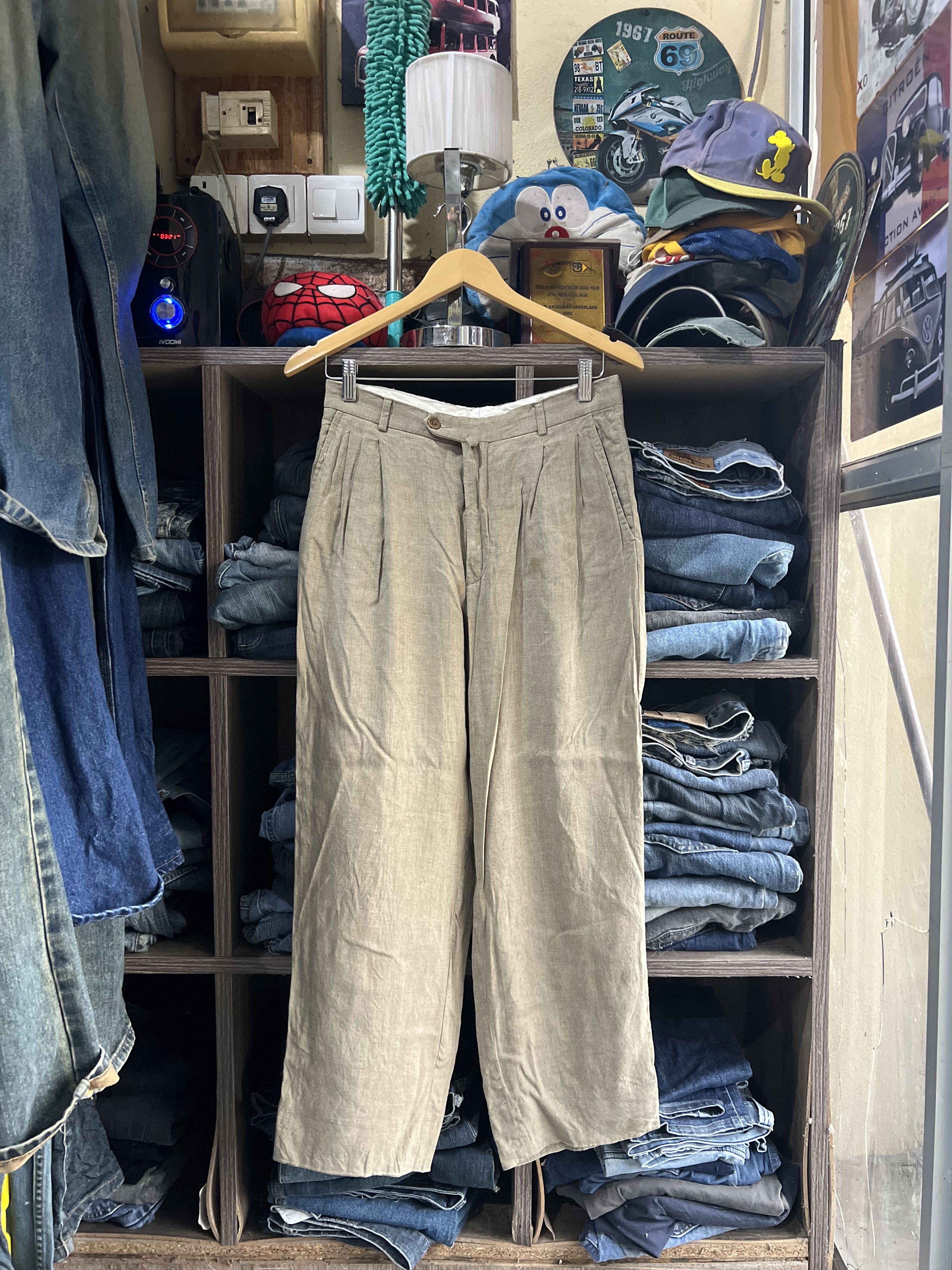 Adolfo Dominguez 🔥Vintage Adolfo Dominguez Pleated Pant Size US 29 - 15 Thumbnail