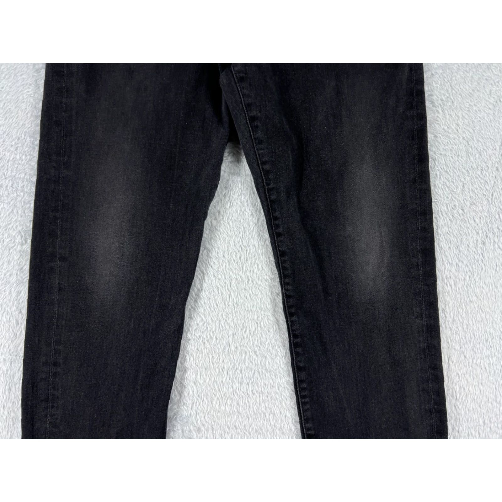 Lucky Brand Lucky Brand Jeans Men 34 Black Denim Straight Cotton Blend Stretch 34x27 Casual Regular 5-Pocket Design Mens Jeans Size US 34 / EU 50 - 3 Thumbnail