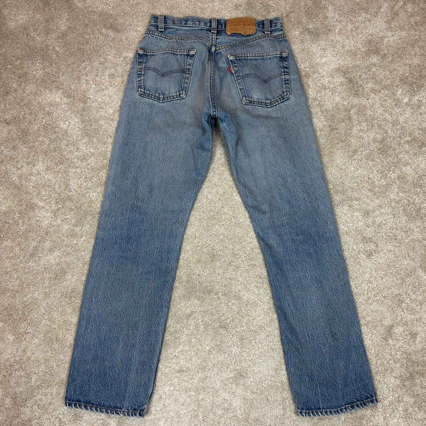 Levi's × Vintage Vintage 80s Levi's 501 Straight Leg Jeans 30x32 (28x29) Size US 28 / EU 44 - 3 Thumbnail