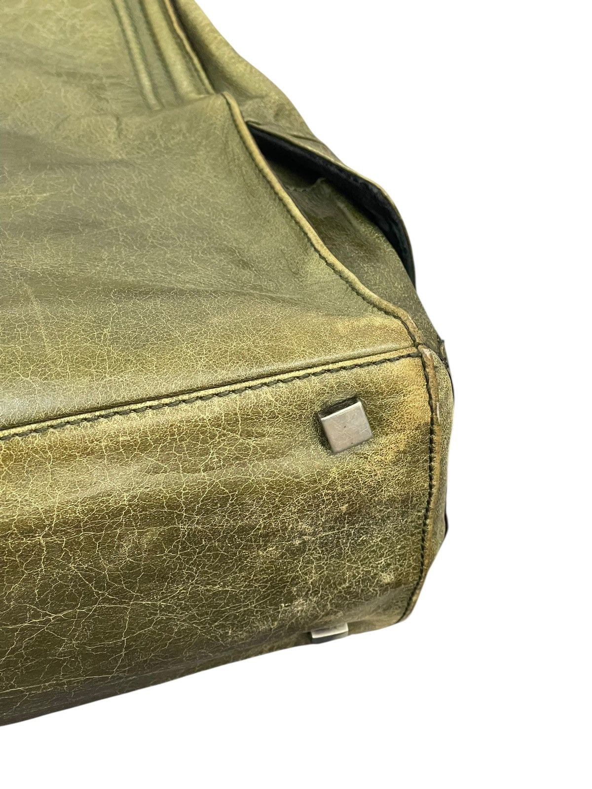 Zanellato Full Leather Patina Zanellato Italy Tote Shoulder Bag 2🟩2 Size ONE SIZE - 10 Thumbnail