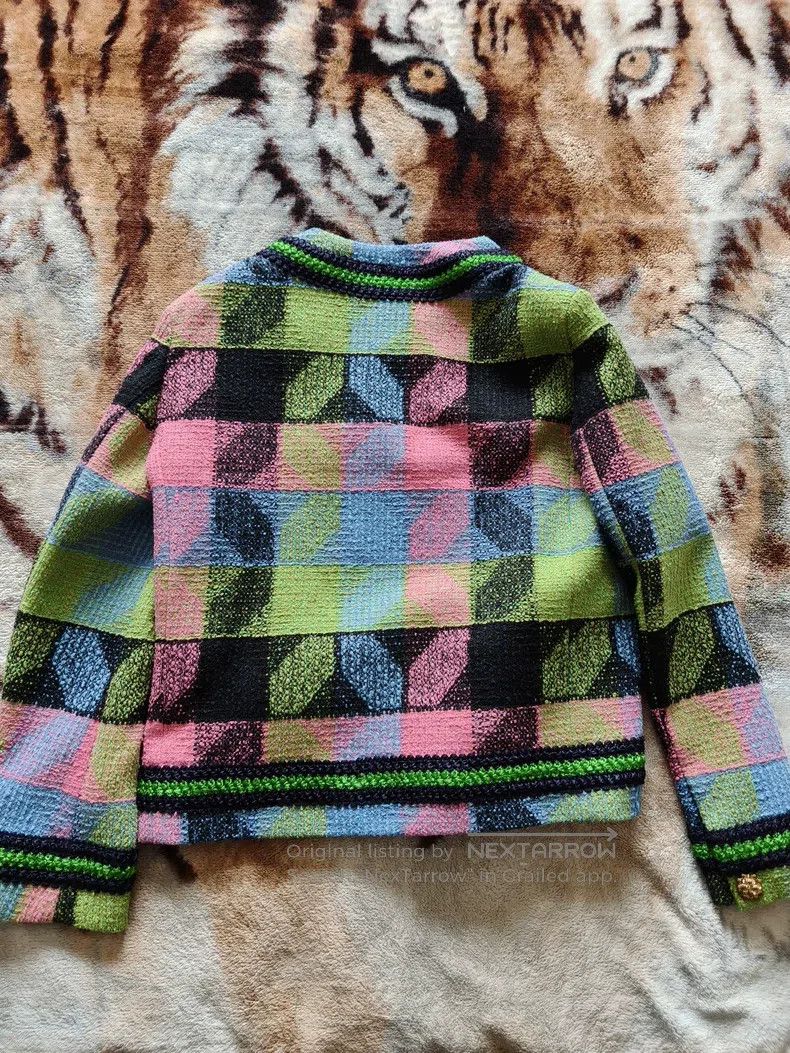 Gucci Gucci 22 Early Spring Retro Colour-block Printed Jacket Size XS / US 0-2 / IT 36-38 - 9 Thumbnail