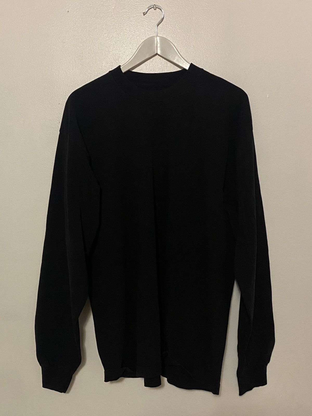 Kanye West × Los Angeles Apparel La Apparel Mock Neck Long Sleeve Shirt Size US XL / EU 56 / 4 - 4 Thumbnail