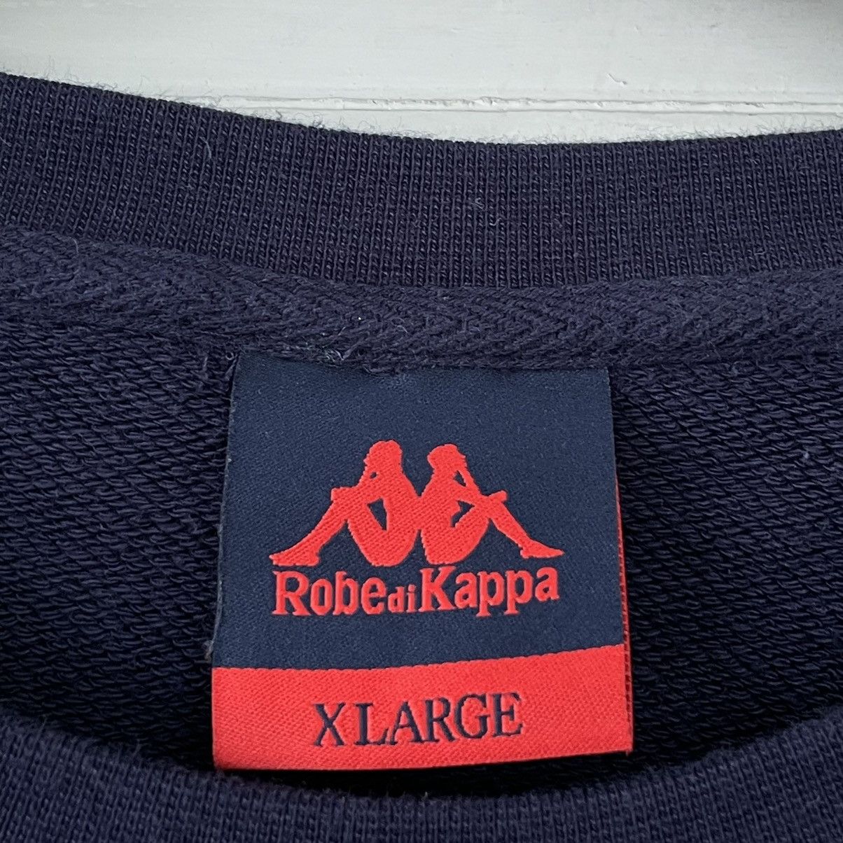 Kappa × Vintage Kappa Italy Big Logo Cheef Keef Style Dirty Sweatshirt Size US XL / EU 56 / 4 - 7 Thumbnail