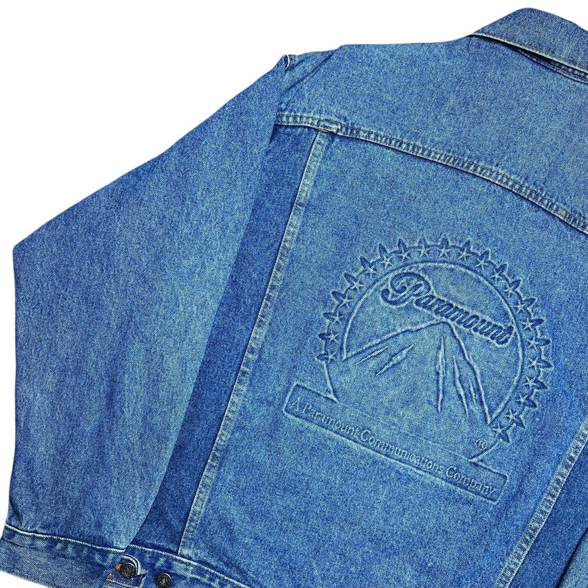 Other Vintage Paramount Communications Company Movie Denim Jacket Size US L / EU 52-54 / 3 - 18 Thumbnail