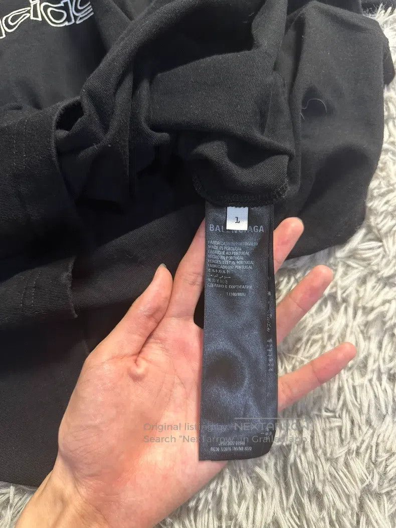 Balenciaga Balenciaga Adidas Collaborative Short Sleeve Size US L / EU 52-54 / 3 - 5 Thumbnail