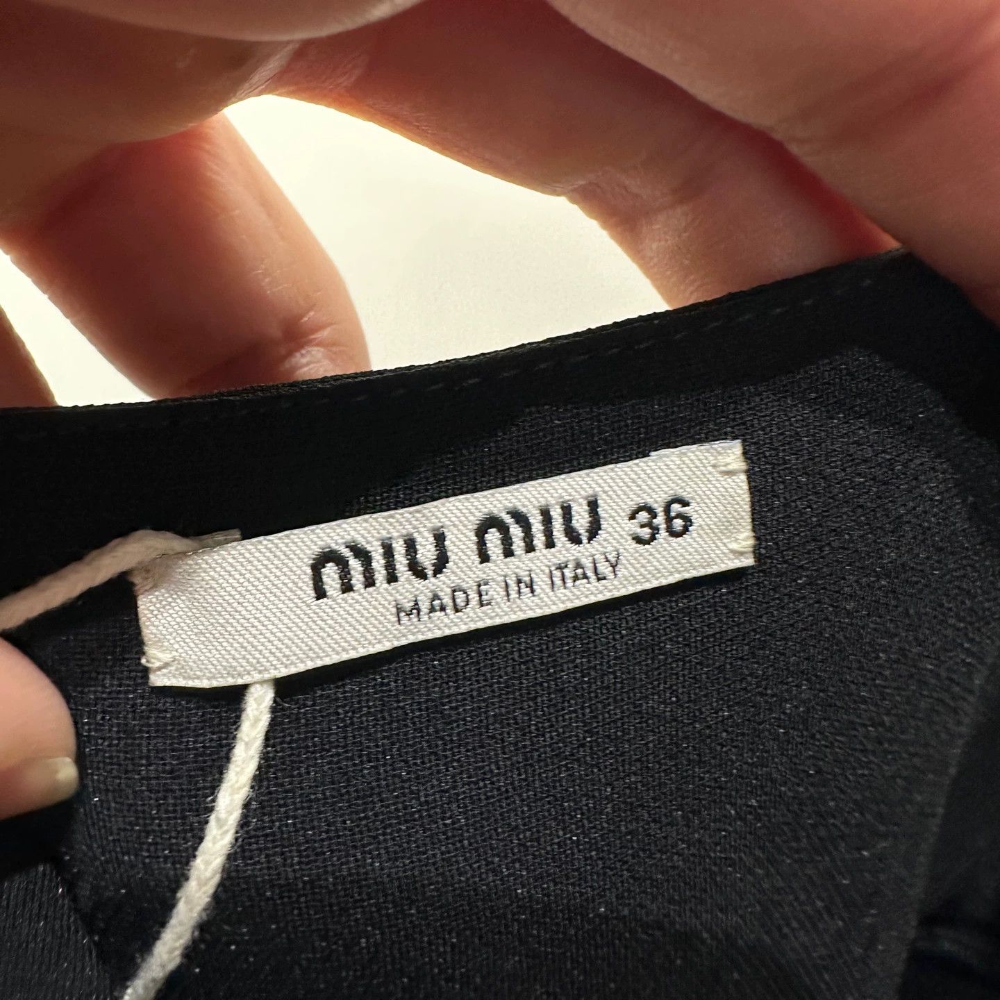 Miu Miu MIU MIU Bow Cami Dress mar636 36 Size XS / US 0-2 / IT 36-38 - 3 Thumbnail