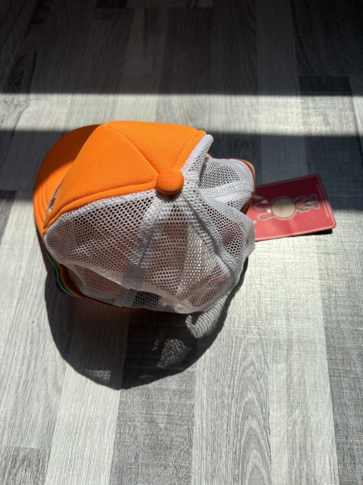 20471120 20471120 Hyoma Orange Rainbow Cap Hat w/ Sticker Size ONE SIZE - 2 Thumbnail