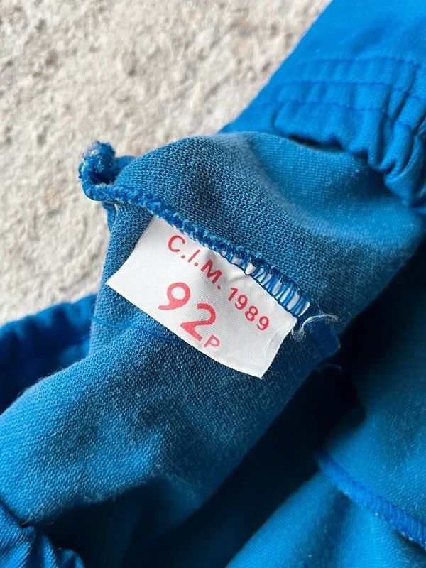 Other 1989 Vintage Track Suit Jacket + Pants France Blue Size S-M Size 40S - 10 Thumbnail
