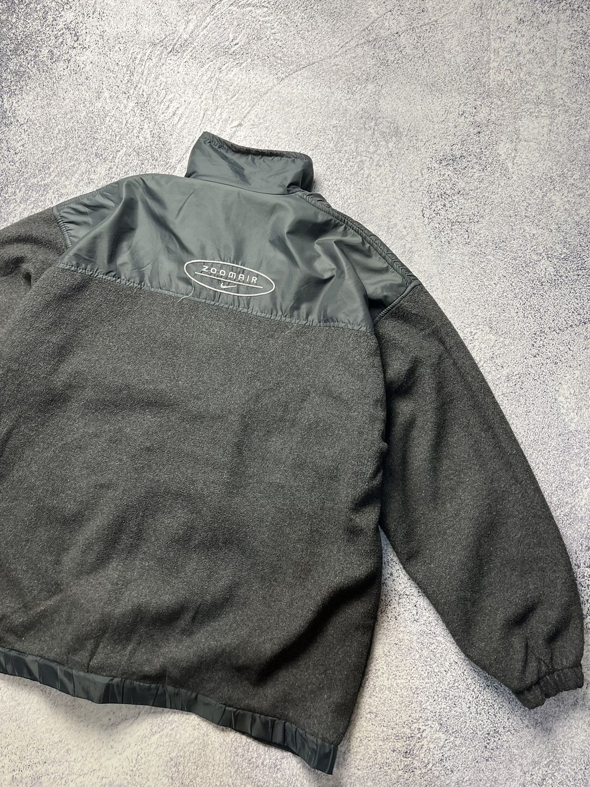 Nike Vintage Nike Zoom Fleece Jacket Baggy styles 90's Y2K Size US XXL / EU 58 / 5 - 24 Thumbnail
