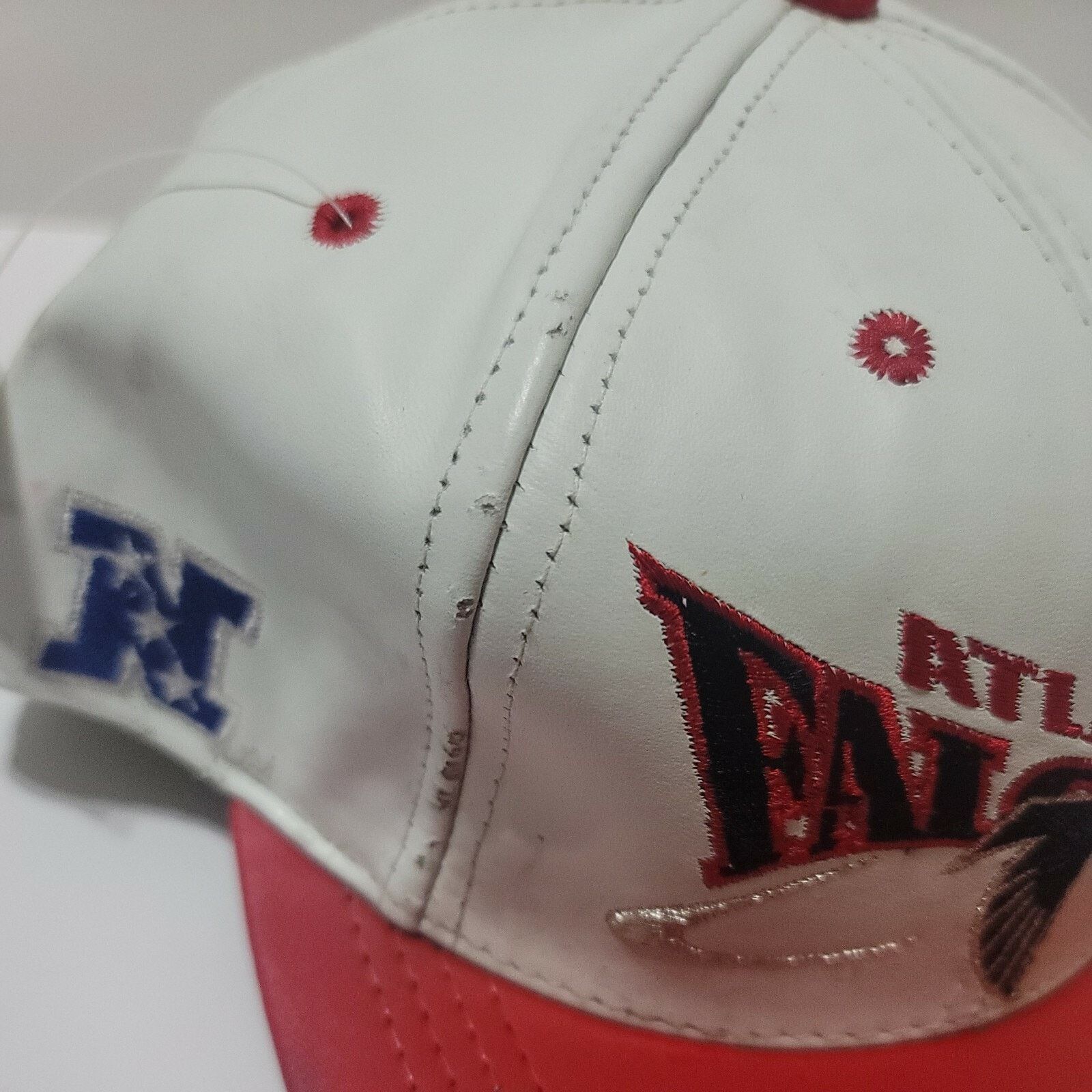 NFL Atlanta Falcons NFL Hat NFC Leather Cap By Modern NEW W TAGS Size ONE SIZE - 3 Thumbnail