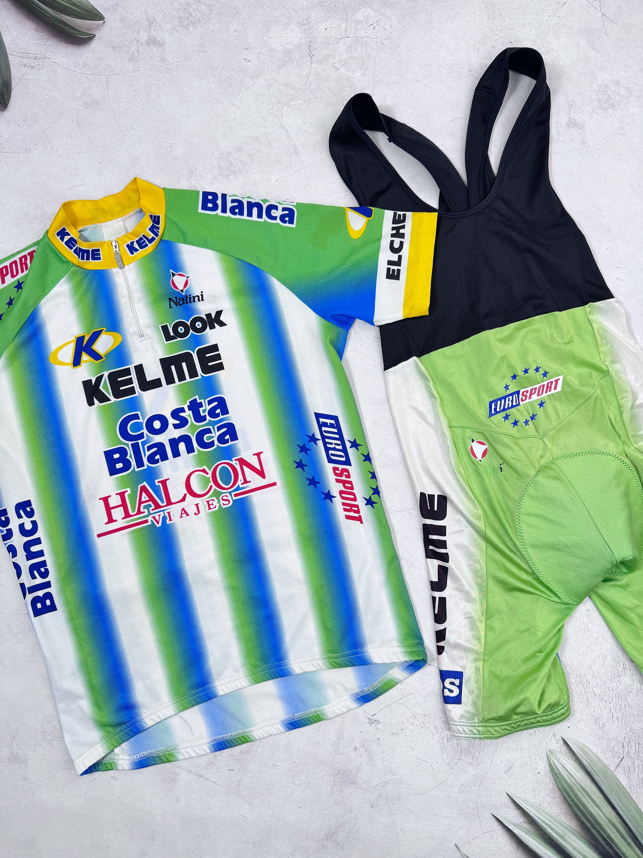 Sports Specialties Nalini Costa Blanca Euro Sport Cycling Jersey & Bib Shorts Size US M / EU 48-50 / 2 - 2 Thumbnail