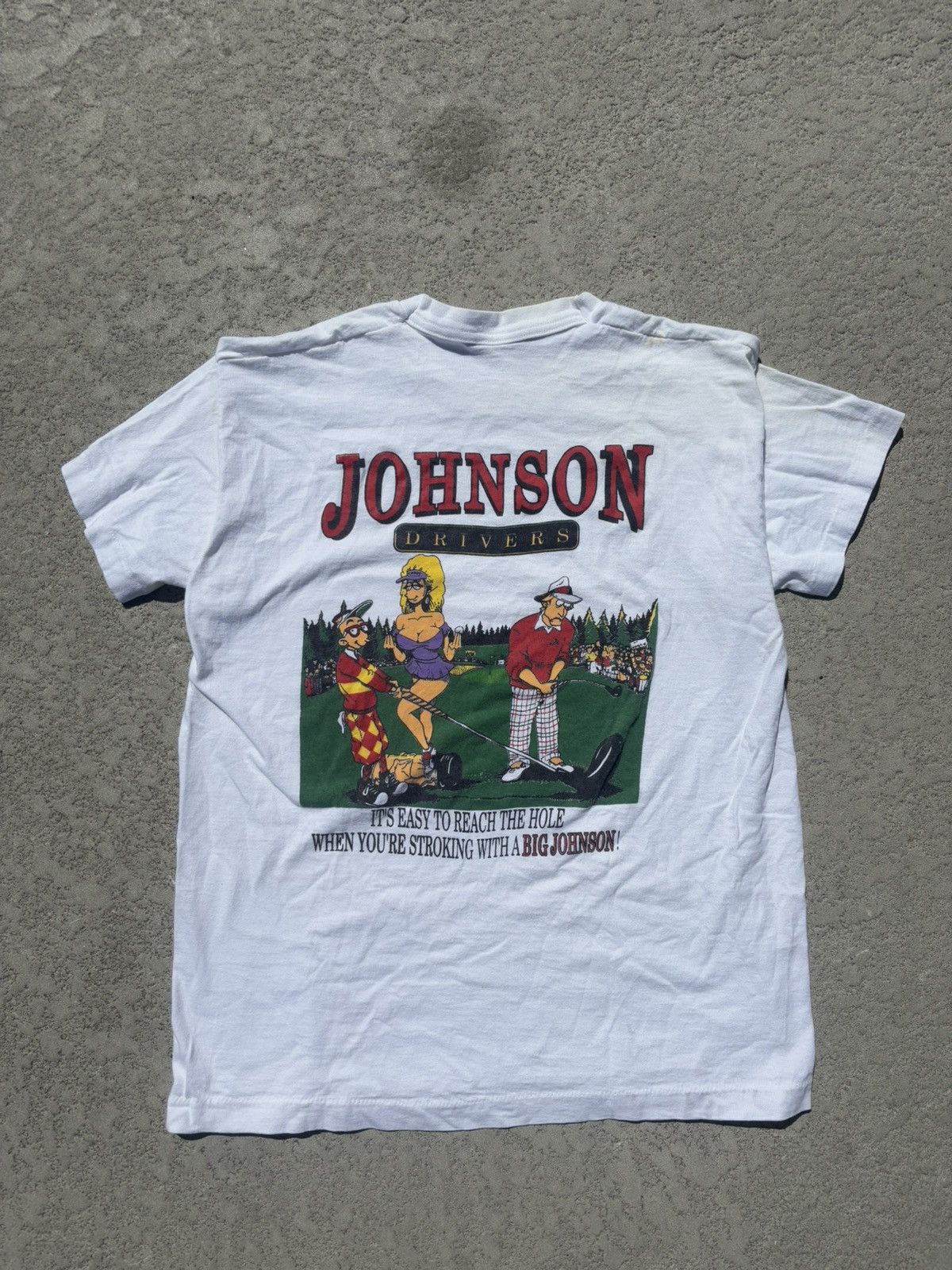 Vintage Raunchy Vintage Johnson Drivers Tee Size US L / EU 52-54 / 3 - 2 Thumbnail