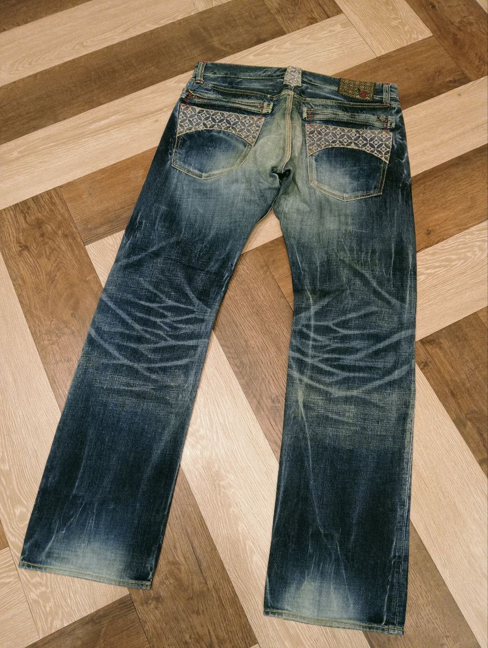 Eternal ETERNAL JAPAN DISTRESSED STYLE JEANS Size US 34 / EU 50 - 10 Thumbnail