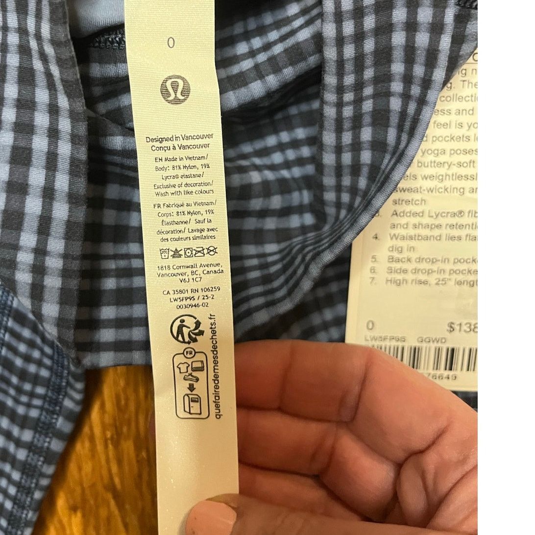 Lululemon lululemon Align HR Pant w/Pockets 25" Size 0 Washed Denim Size 25" / US 0 / IT 36 - 5 Thumbnail