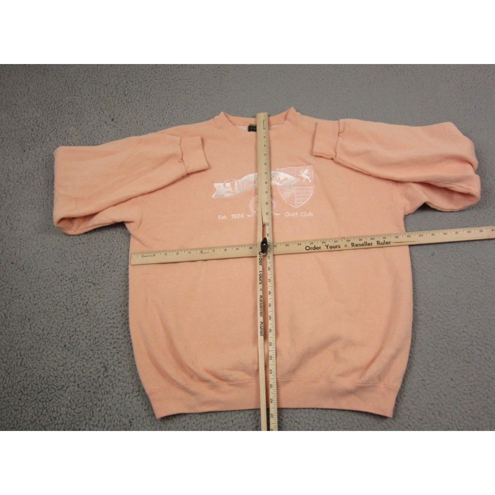 Vintage Vintage Camp David Sweatshirt Mens M Orange Cotton Fleece Crew Neck 90s Classic All Seasons Golf Jo barn Size US M / EU 48-50 / 2 - 6 Thumbnail