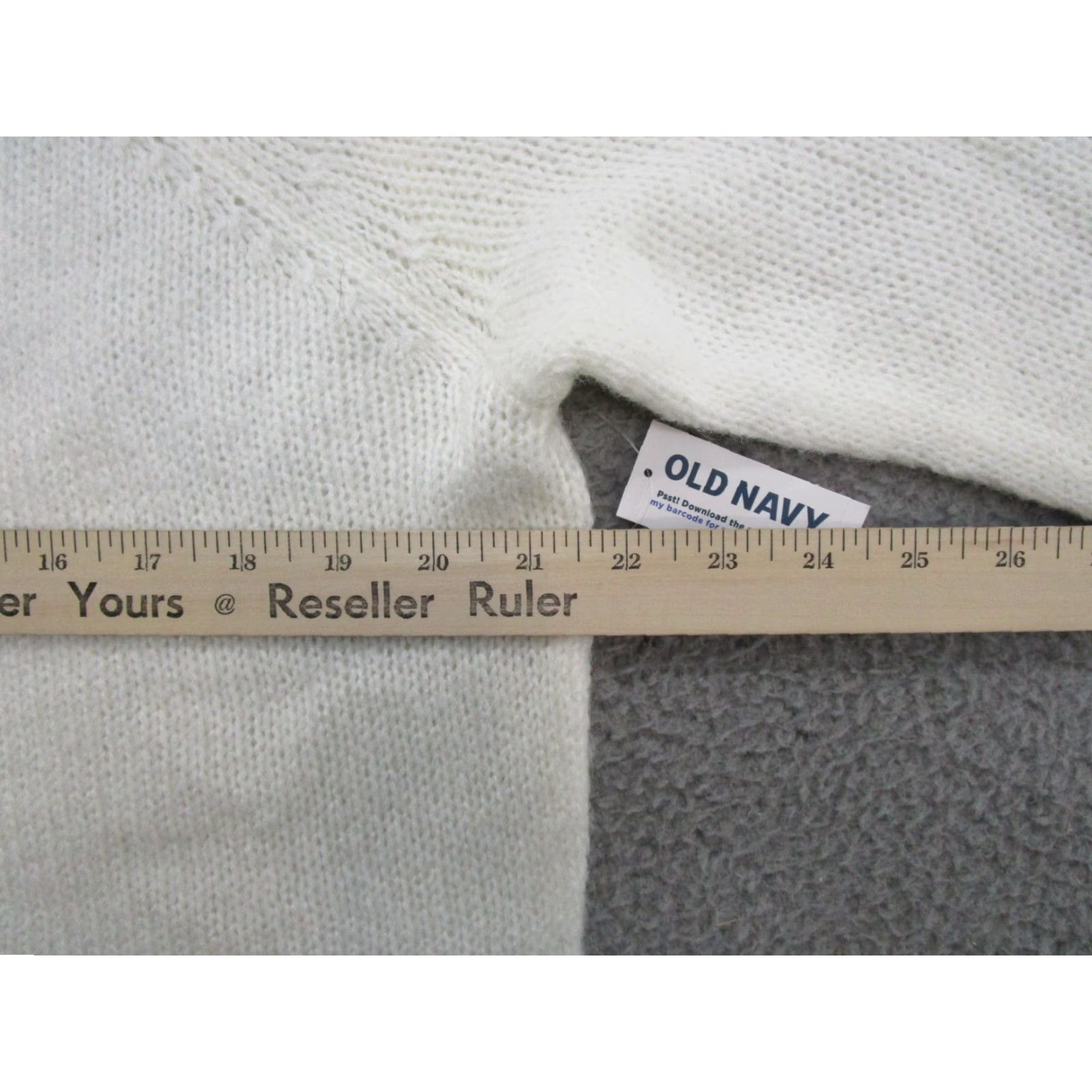 Old Navy Old Navy White Sweater Wool Blend Size S NEW Women's Pullover Soft Recycled Material Size S / US 4 / IT 40 - 7 Thumbnail