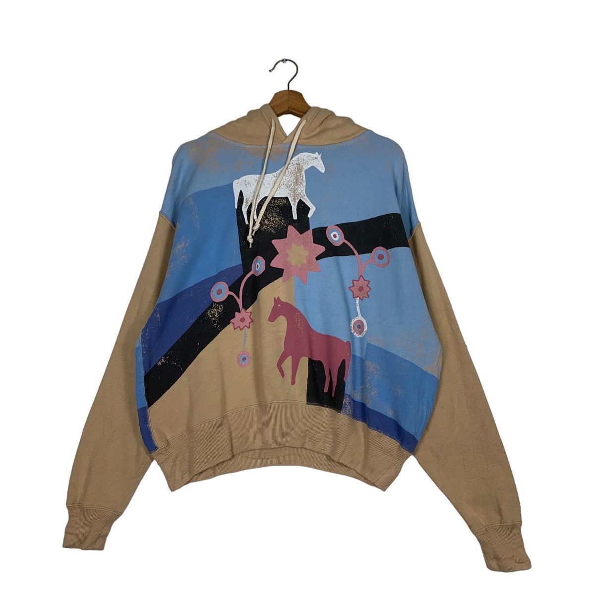 Polo Ralph Lauren Polo Ralph Lauren Horse Graphic Print Hoodies #0593-C28 Size US S / EU 44-46 / 1 - 1 Thumbnail