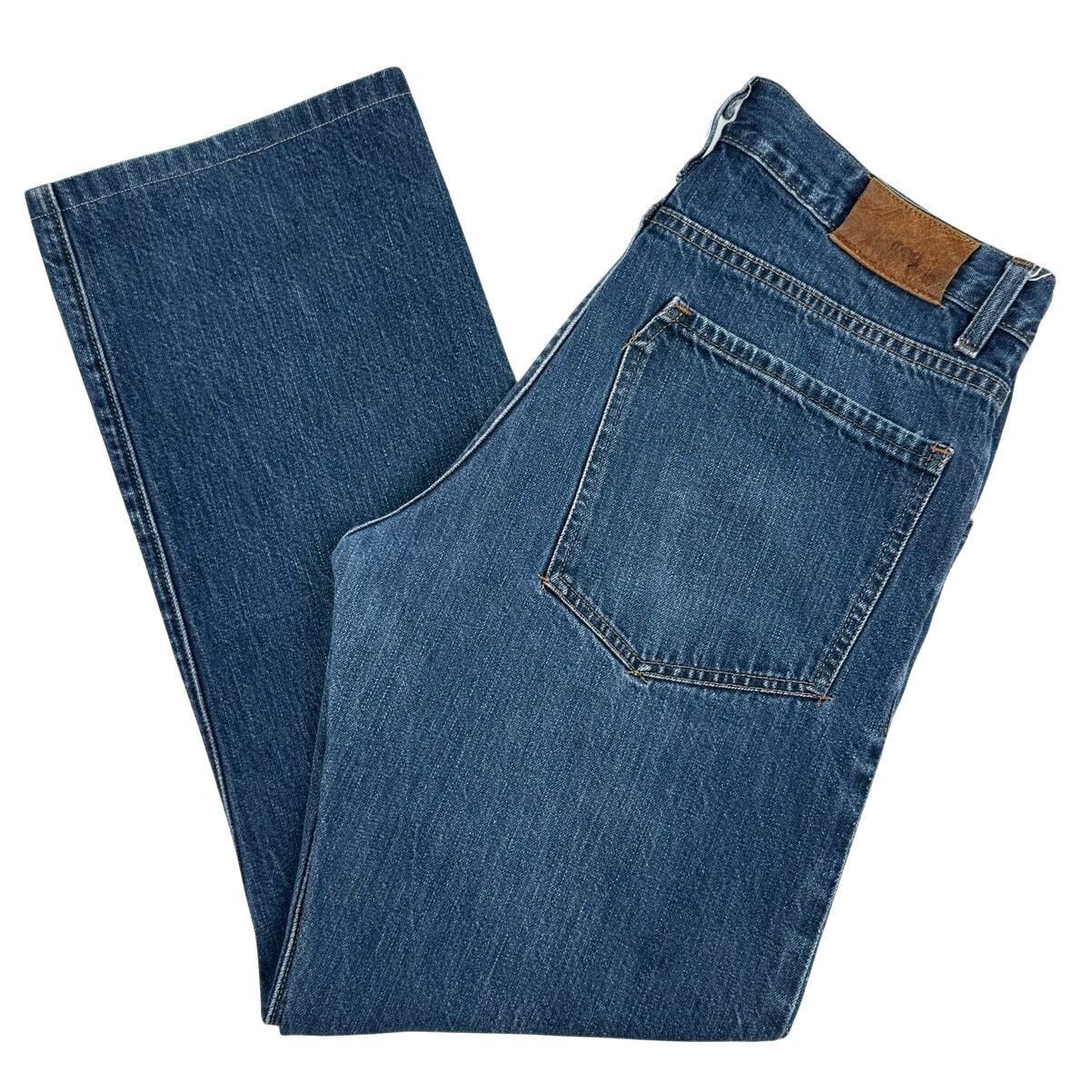 Raleigh Denim Raleigh Denim Straight Selvedge Jeans 33 Made in USA Size 33" - 1 Thumbnail