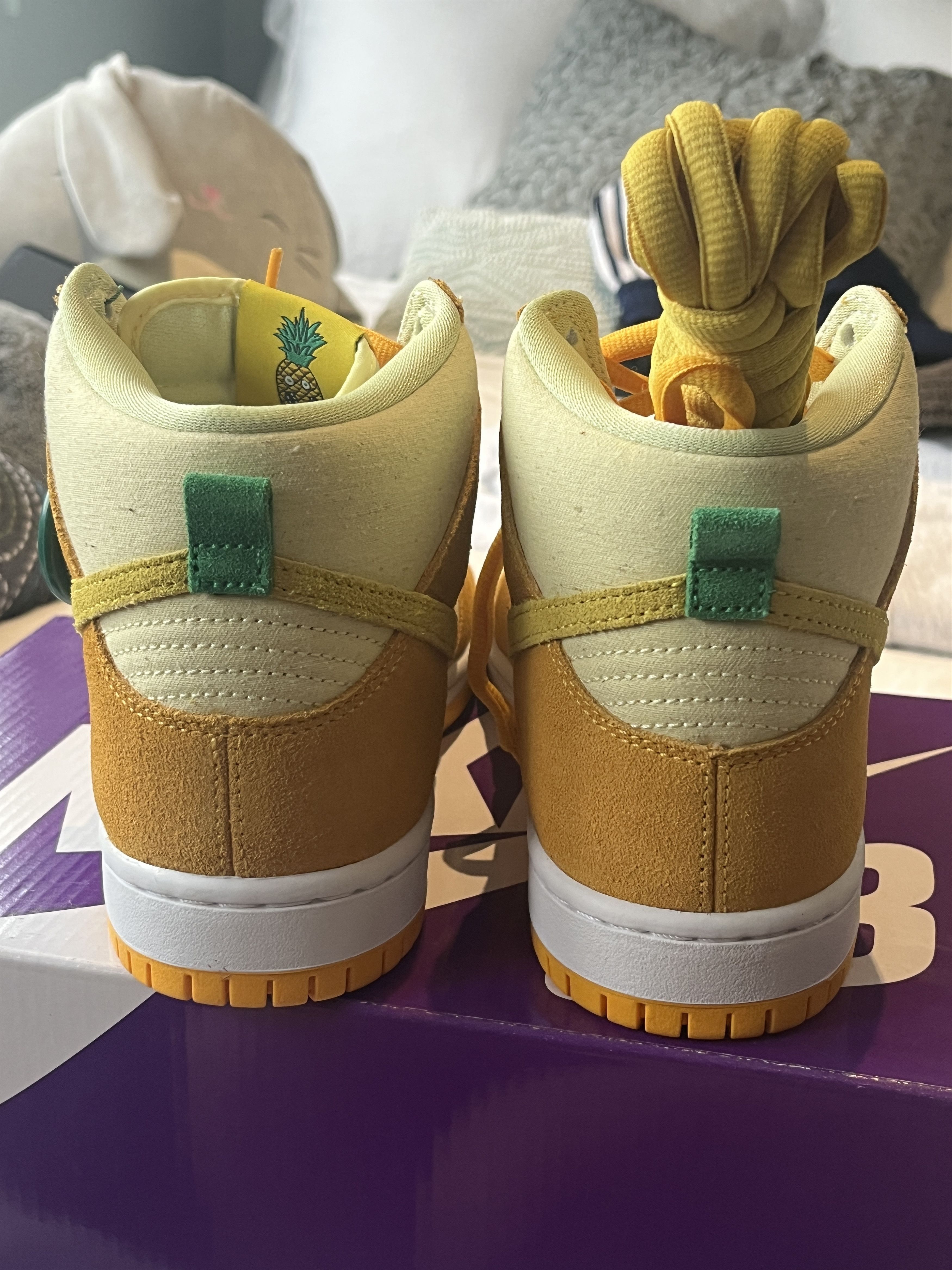 Nike SB NIKE SB Dunk High Fruity Pack Pineapple Size US 6 / EU 39 - 8 Thumbnail