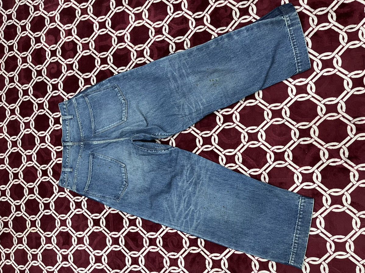 Japanese Brand Bru Na Boinne Redline Selvedge Stain Denim Size US 28 / EU 44 - 2 Thumbnail