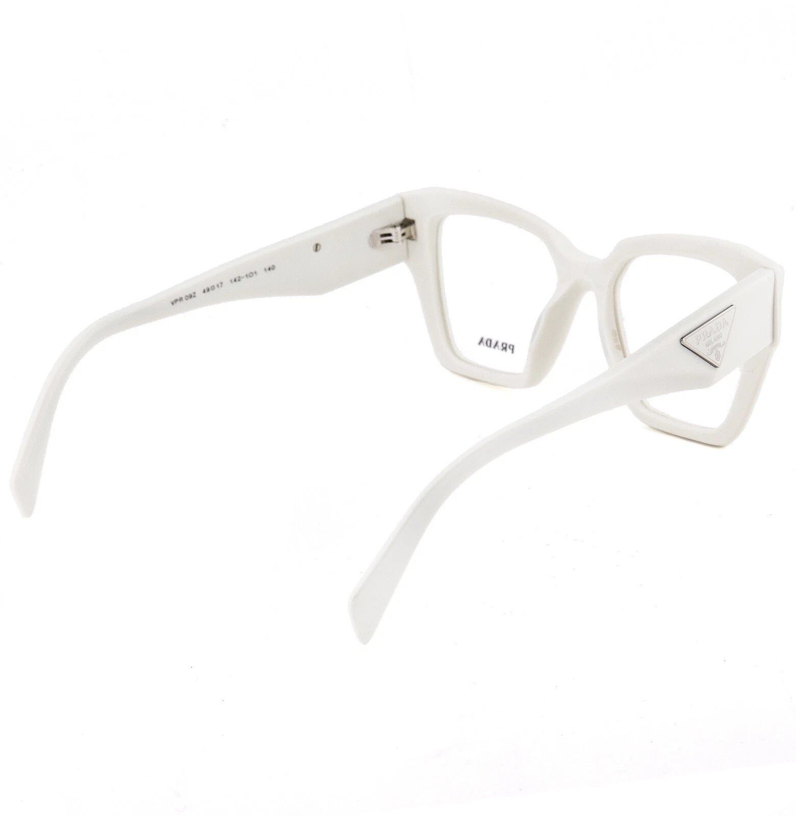 Prada PRADA SYMBOLE PR09ZV White Triangle Logo Eyeglass 09ZV 09Z Size ONE SIZE - 3 Thumbnail