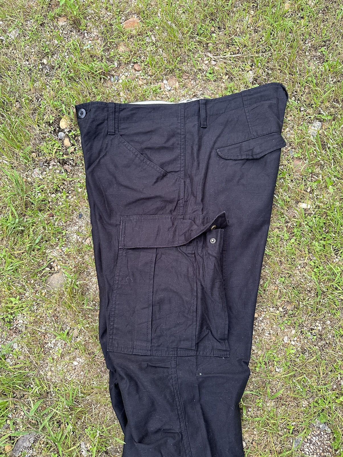 Hunter BACK NUMBER Japan Utility Tactical Big Pocket Cargo Pants Size US 34 / EU 50 - 13 Thumbnail