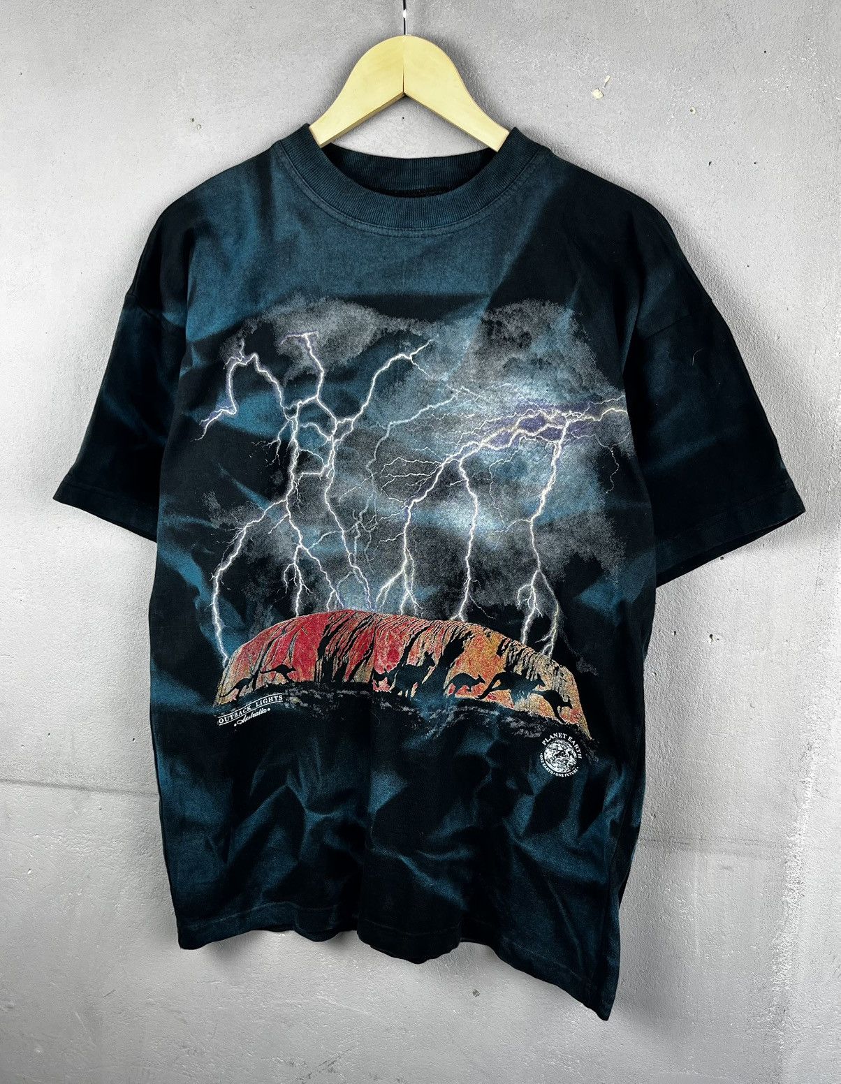 Vintage Vtg Planet Earth one planet one future Size US M / EU 48-50 / 2 - 1 Thumbnail