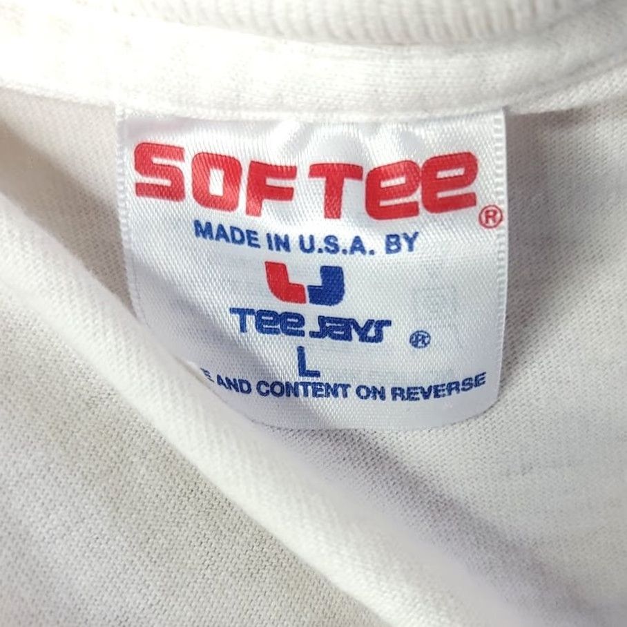 Vintage VINTAGE Tone Deaf Teens T Shirt Mens Size Medium 90s Hawaii Band Made In USA Mens White Cotton Short Sleeve Crew Neck Softee Regular Size US M / EU 48-50 / 2 - 7 Thumbnail
