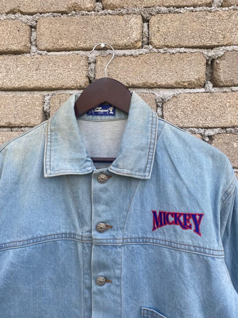 Disney Vintage Mickey Disney Denim Jacket Size US M / EU 48-50 / 2 - 7 Thumbnail