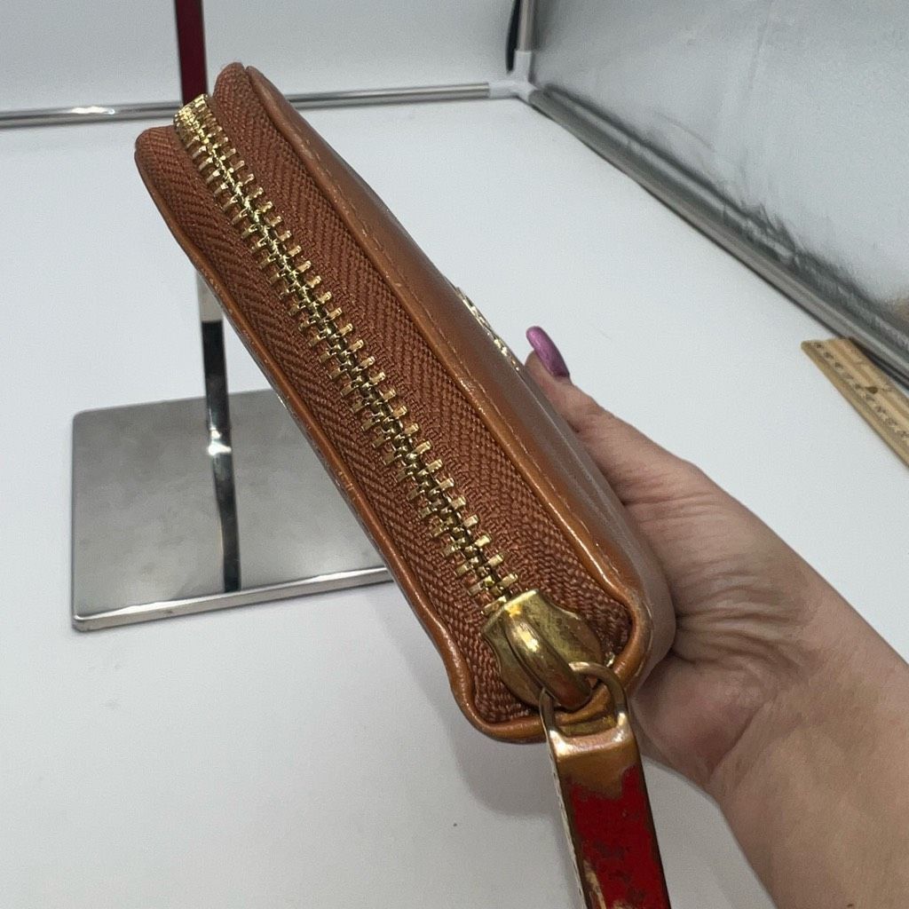 Tory Burch Tory Burch Dena Leather Zip Continental Clutch Wallet Size ONE SIZE - 12 Thumbnail