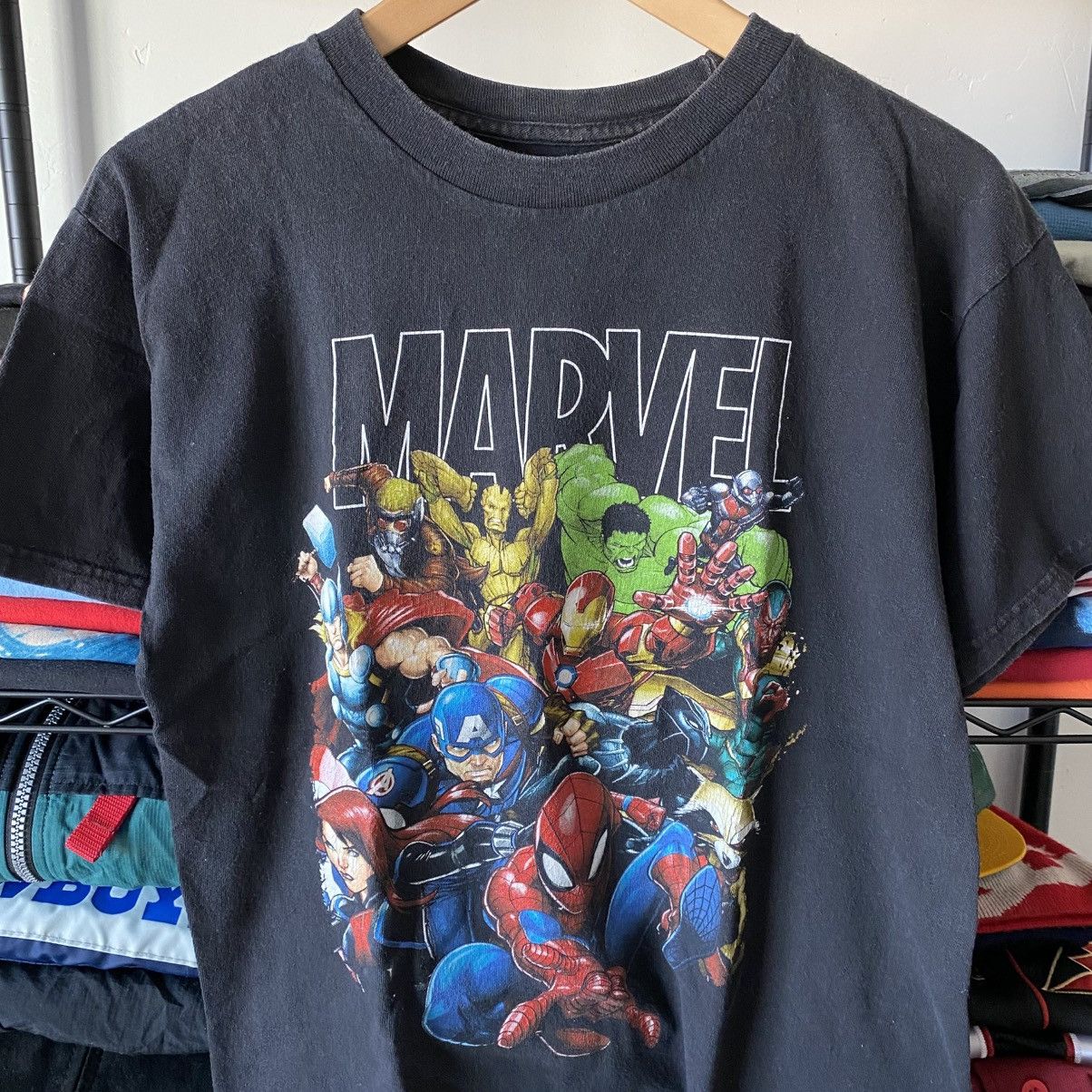 Marvel Comics Vintage Marvel Character T-Shirt Made Engine Comic Book Y2K Size US M / EU 48-50 / 2 - 2 Thumbnail