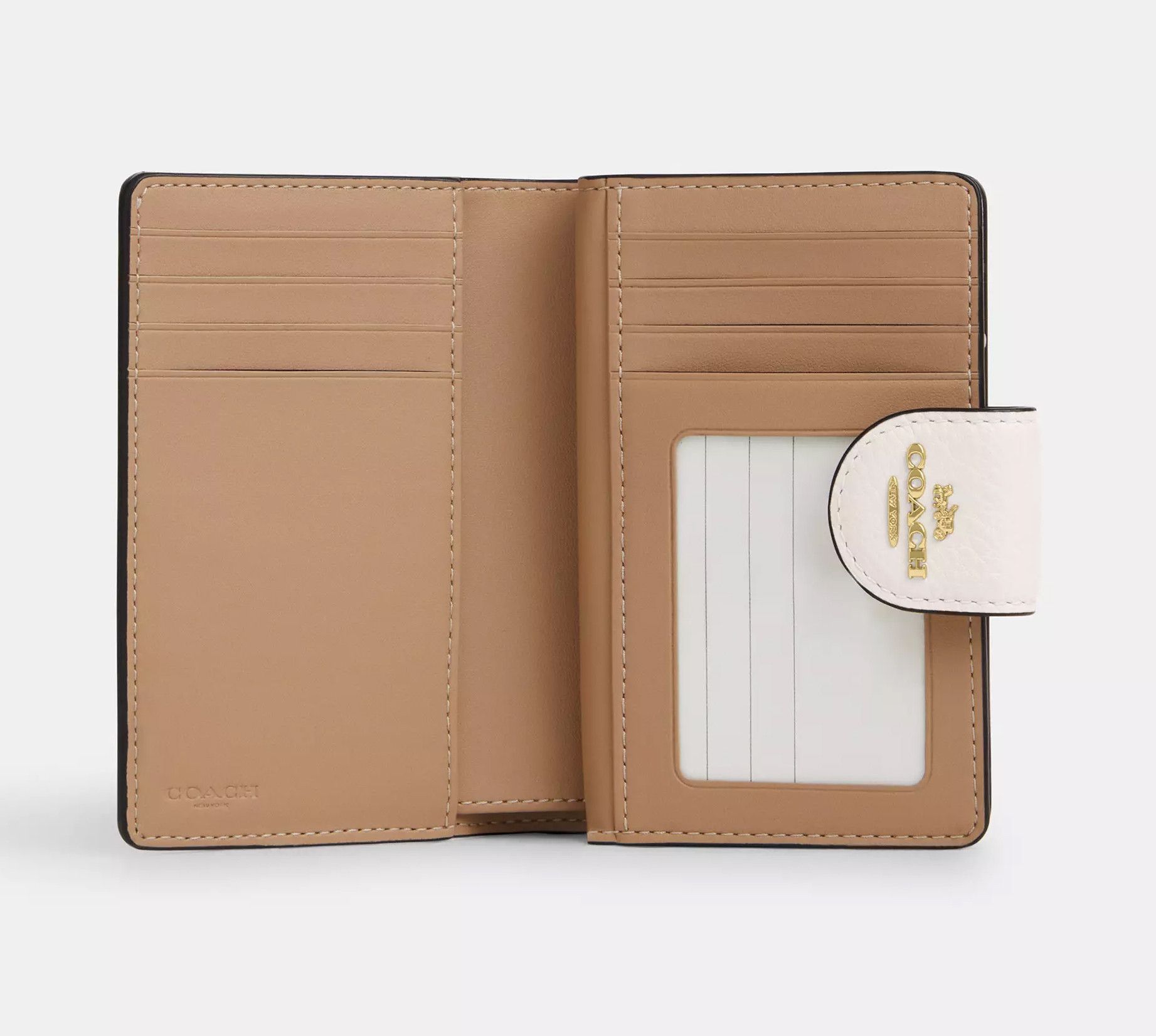 Coach Medium Corner Zip Wallet With Signature Rivets CX404 Size ONE SIZE - 9 Thumbnail