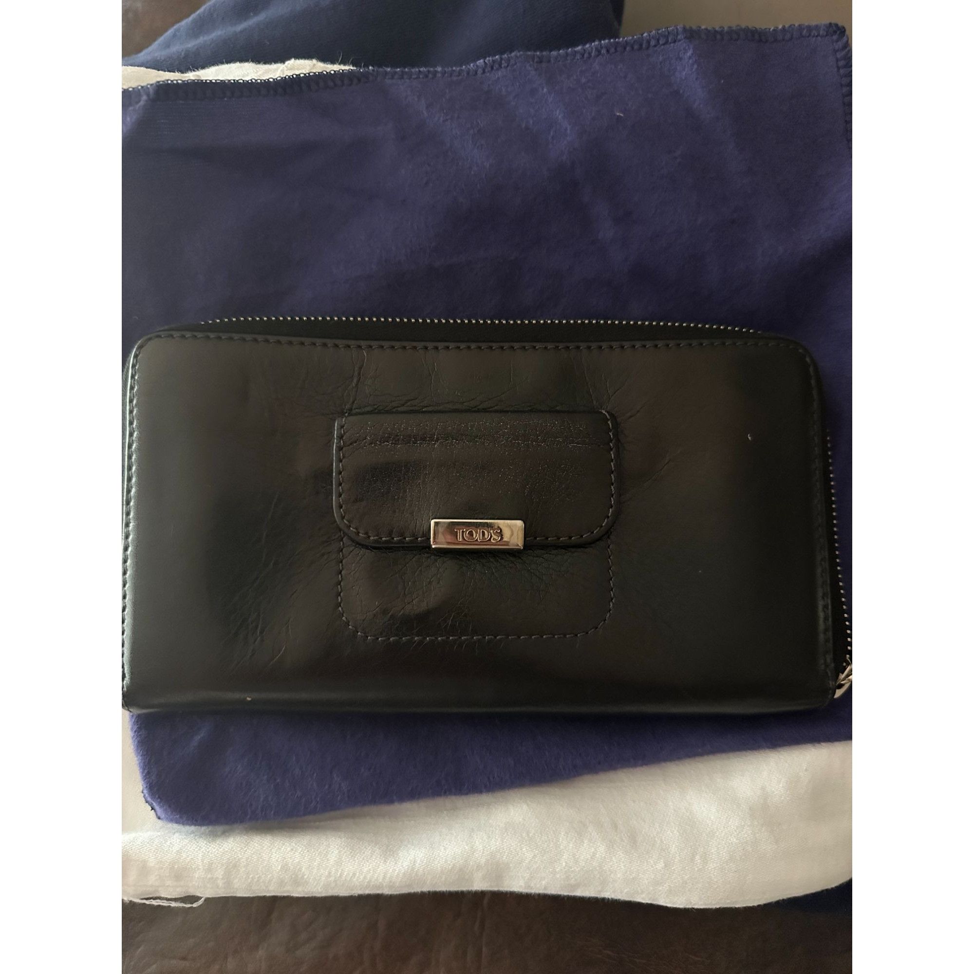 Tod's Tod's black leather zip-around wallet Size ONE SIZE - 4 Thumbnail