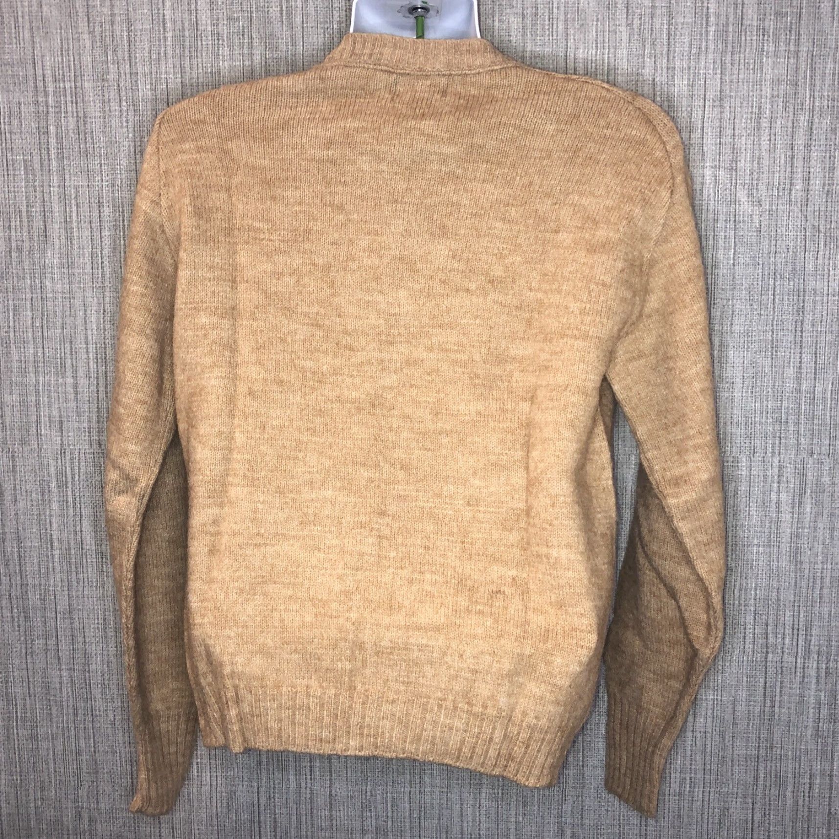 Vintage NWT Loch Mist Beige 100% Wintuk Orlon Sweater Mens L Pullover Beige Men L Sweater 100% Wintuk Orlon NWT Loch Mist Beige Size US L / EU 52-54 / 3 - 4 Thumbnail