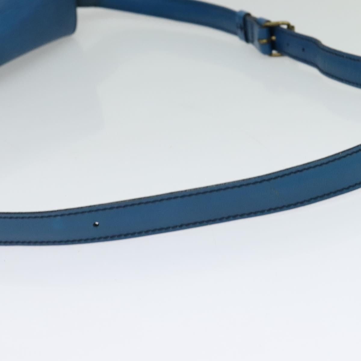 Louis Vuitton LOUIS VUITTON Epi Cartouchiere MM Shoulder Bag Blue M52245 Size ONE SIZE - 7 Thumbnail