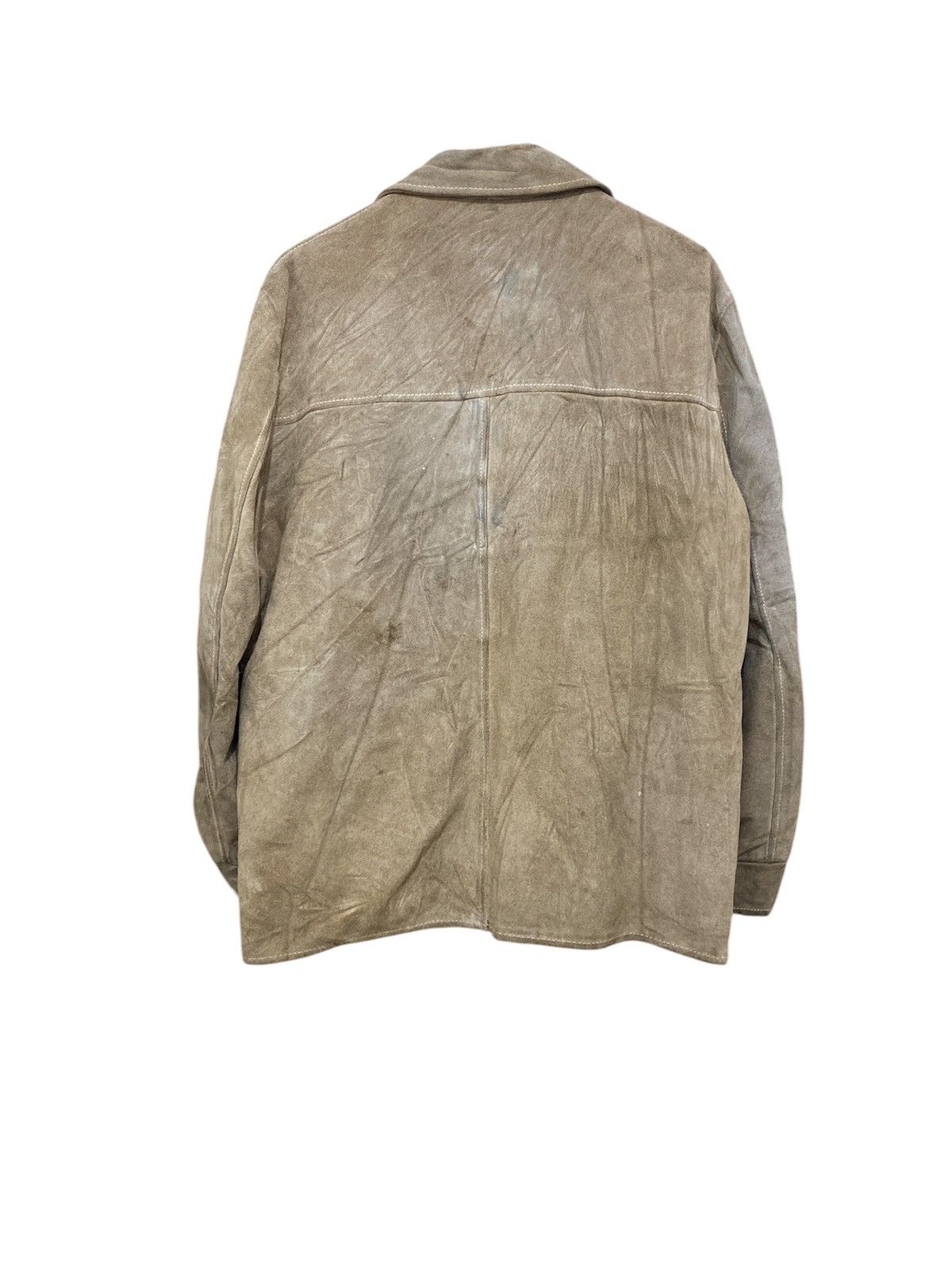 Cowboy Equipment Vintage Genuine Leather Suede Jacket Size US M / EU 48-50 / 2 - 2 Thumbnail