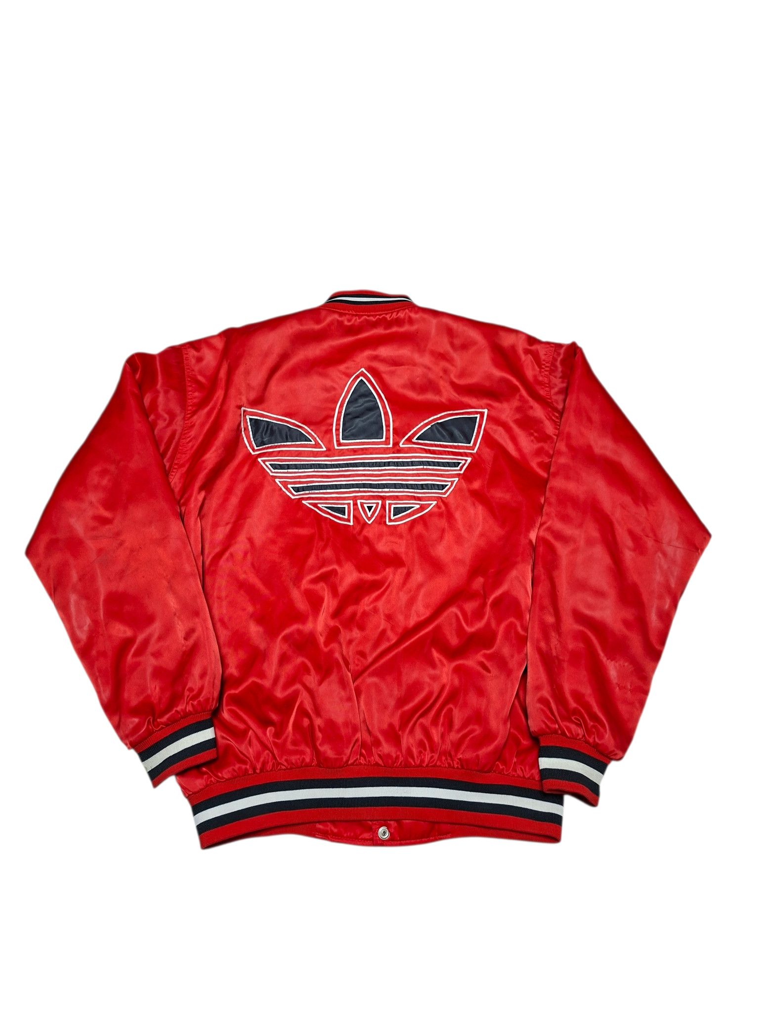 Adidas ADIDAS VINTAGE 90S NYLON MADE IN TAIWAN BOMBER JACKET Size US XXL / EU 58 / 5 - 3 Thumbnail