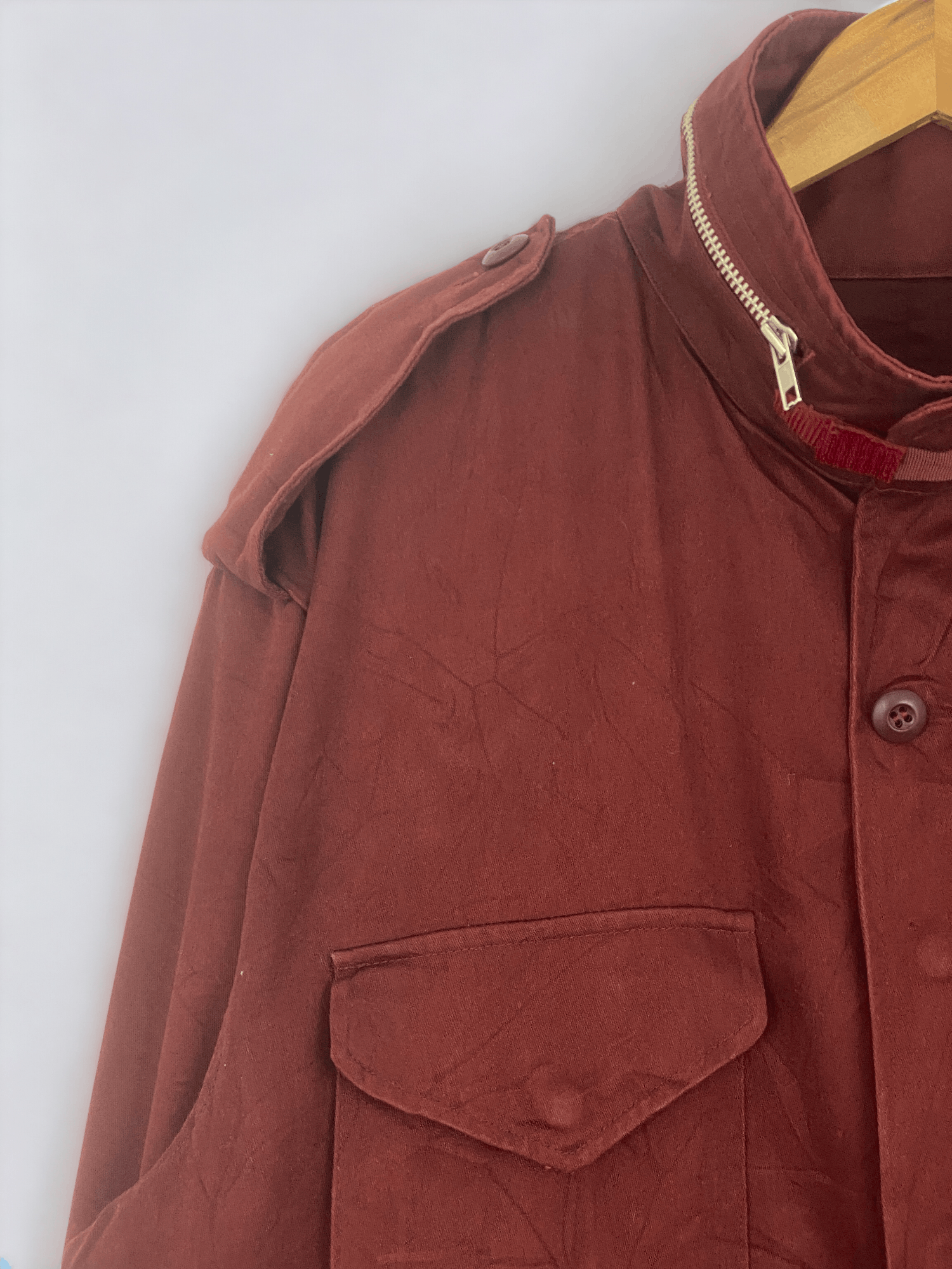 Vintage Vintage M-65 Mandoc Army Uniform Military Jacket JA0051 Size US L / EU 52-54 / 3 - 9 Thumbnail