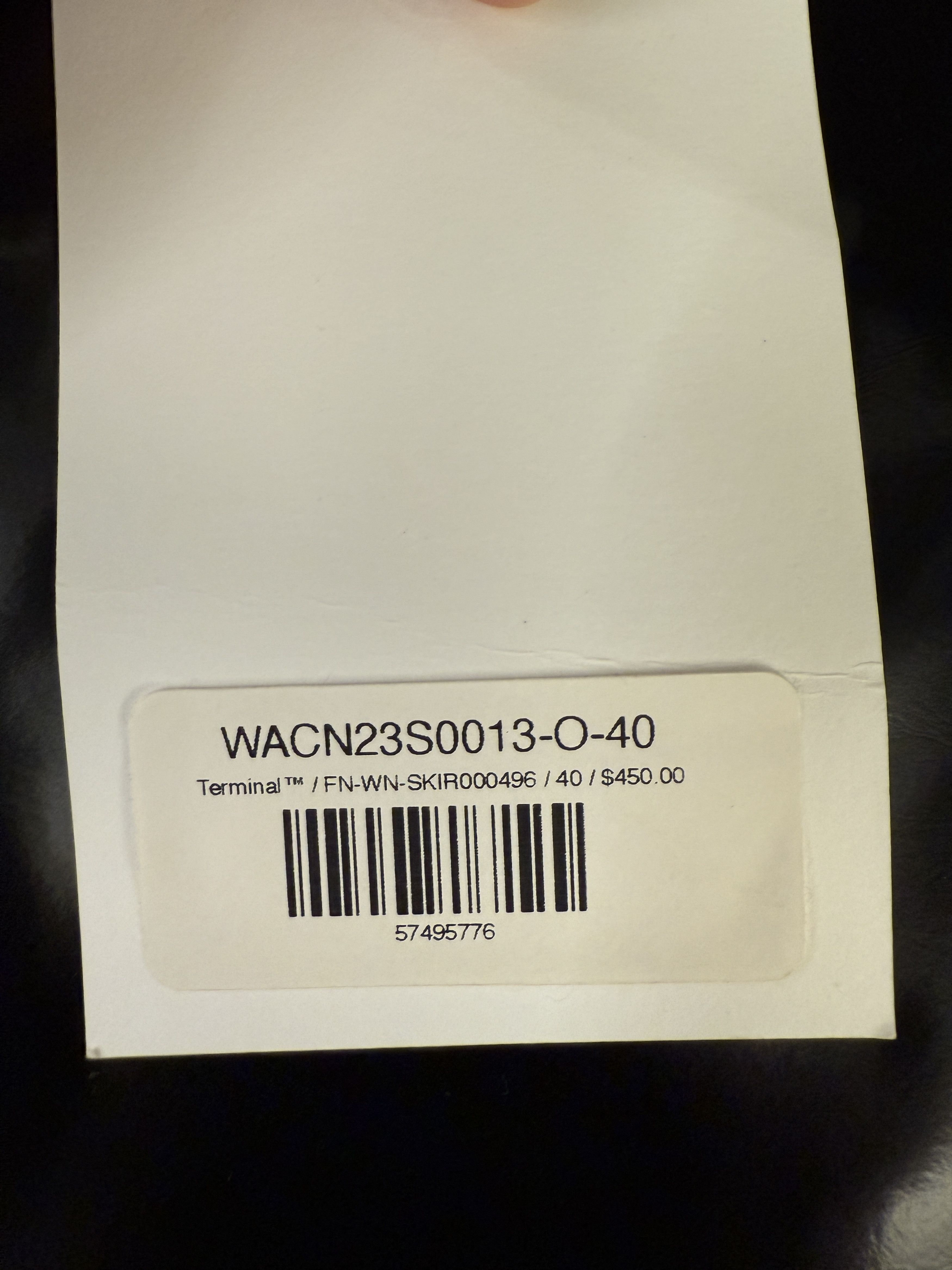 Acne Studios $450 Acne Studios Zip Mini Skirt Size 30" / US 8 / IT 44 - 13 Thumbnail