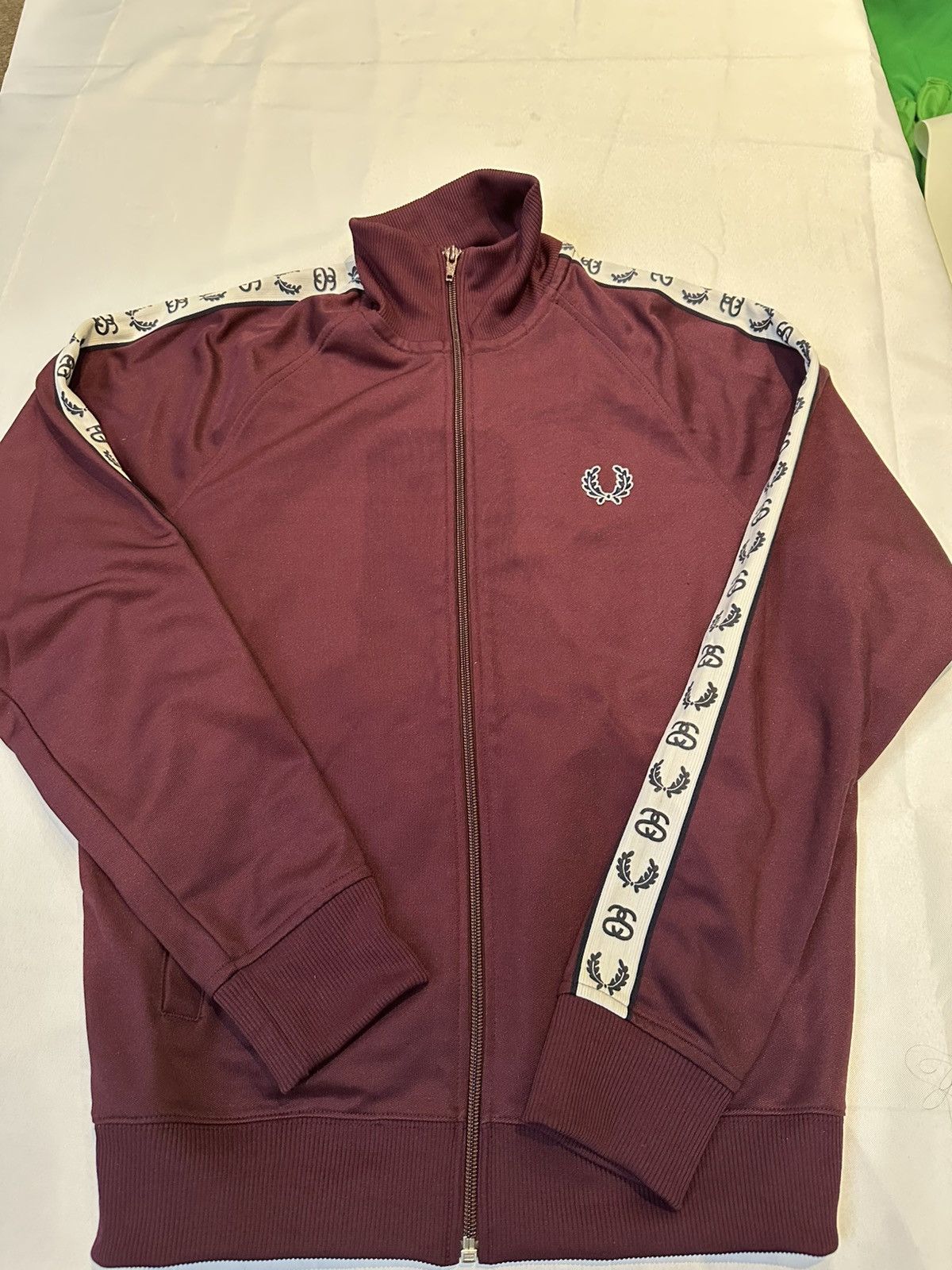 【希少】FRED PERRY STUSSY ダブルネーム トラックジャケット L FREDPERRY × STUSSY 35周年 トラックJKT ポルトガル製 L - メルカリ