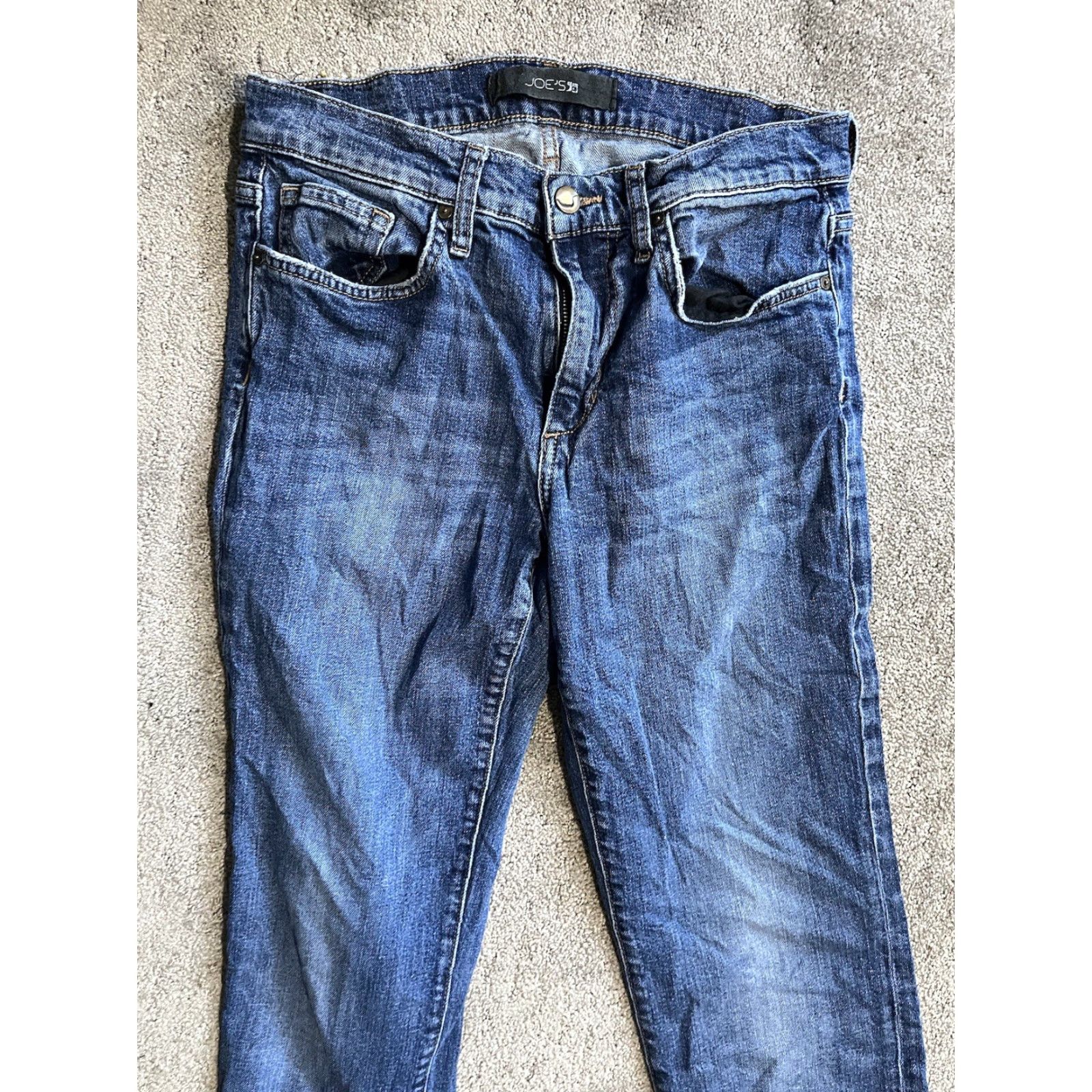 Vintage VINTAGE Joe's Jeans Men's Blue Flat Front Straight Leg Jeans 30x34 Casual Size US 30 / EU 46 - 3 Thumbnail