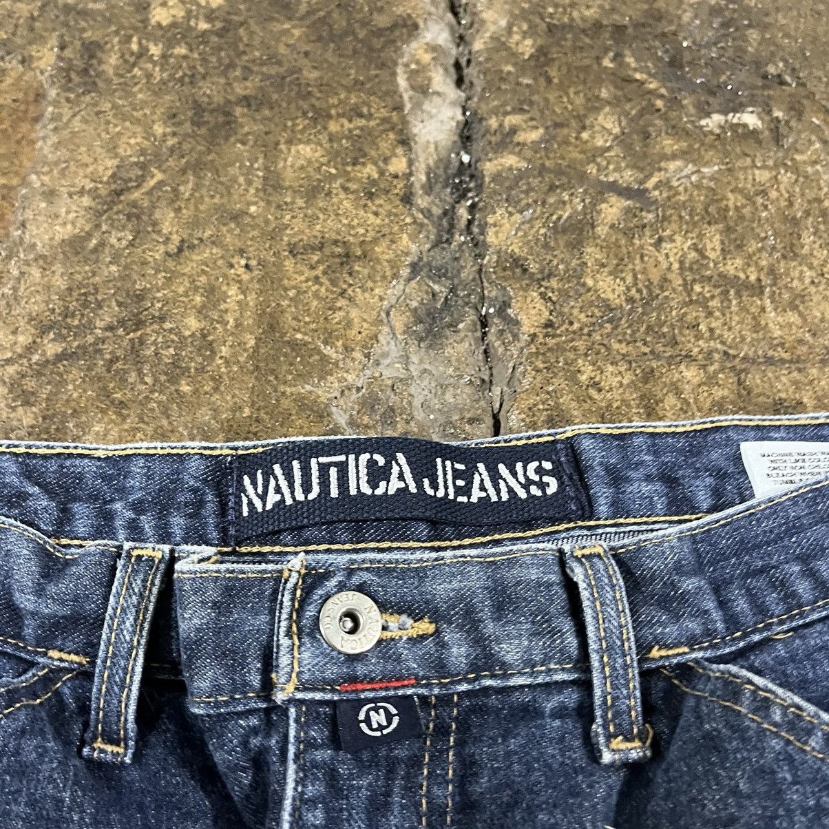 JNCO × Nautica × Vintage Crazy Vintage Y2K Nautica Carpenter Jeans Baggy Skater Size US 38 / EU 54 - 9 Thumbnail