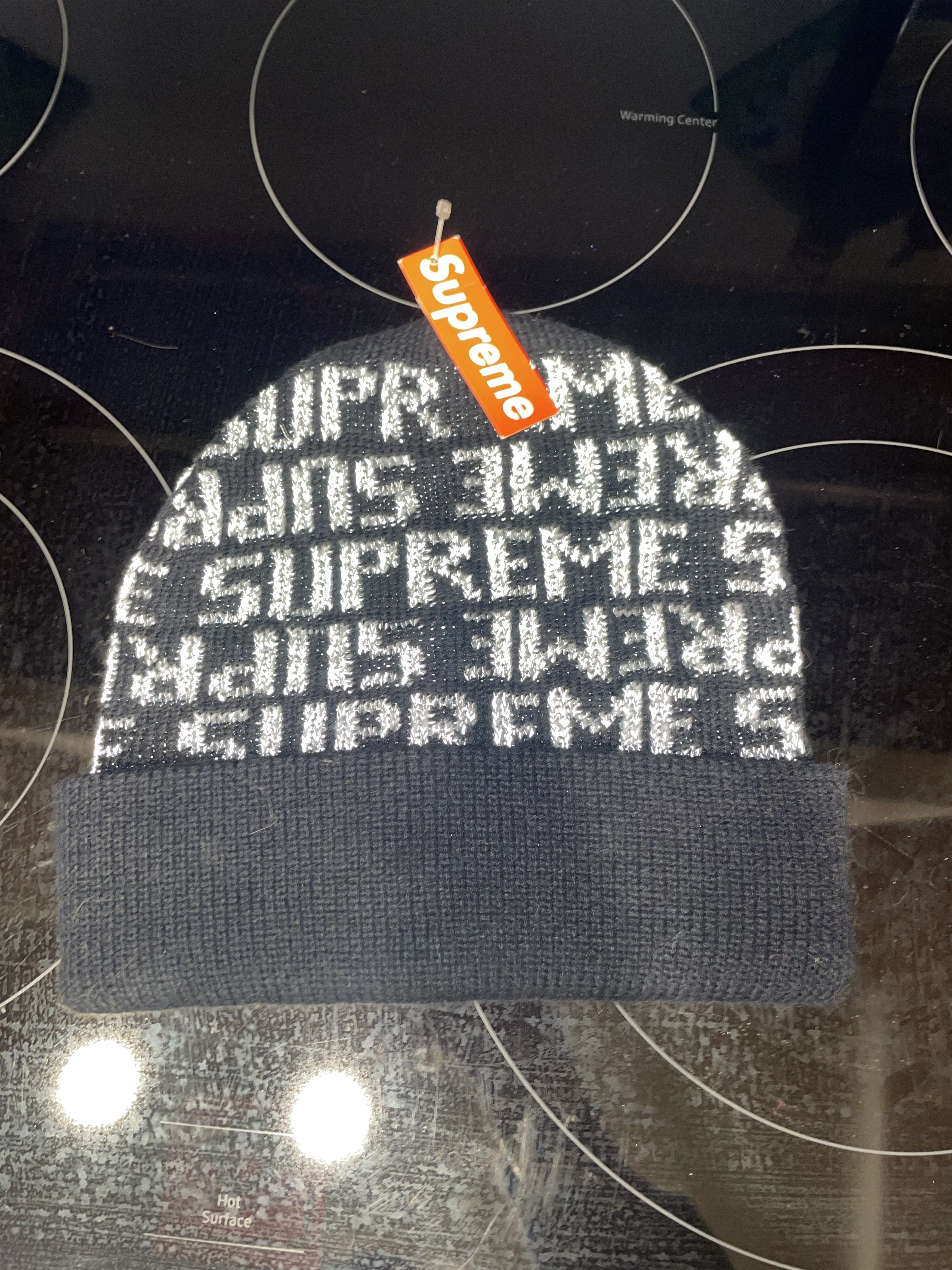 Supreme Supreme FW16 reflective repeat 3M beanie Size ONE SIZE - 3 Thumbnail