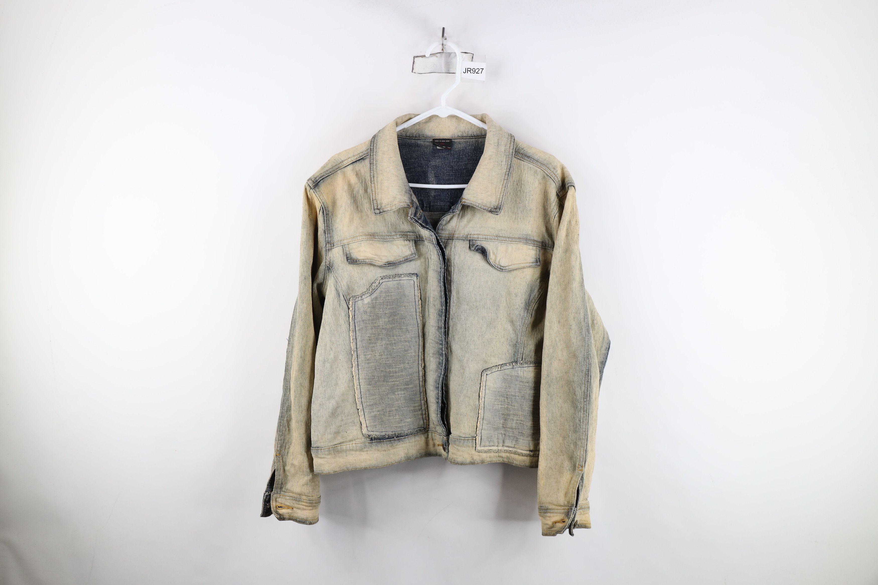 Fubu Vintage FUBU Stretch Denim Jean Trucker Jacket Acid Wash Size XXL / US 16-18 / IT 52-54 - 1 Thumbnail