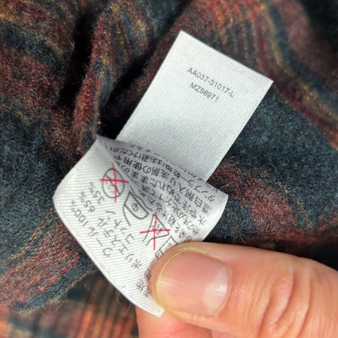 Pendleton Pendleton Wool Check Flannel Men's Large Long Plaid Washable Size US L / EU 52-54 / 3 - 8 Thumbnail