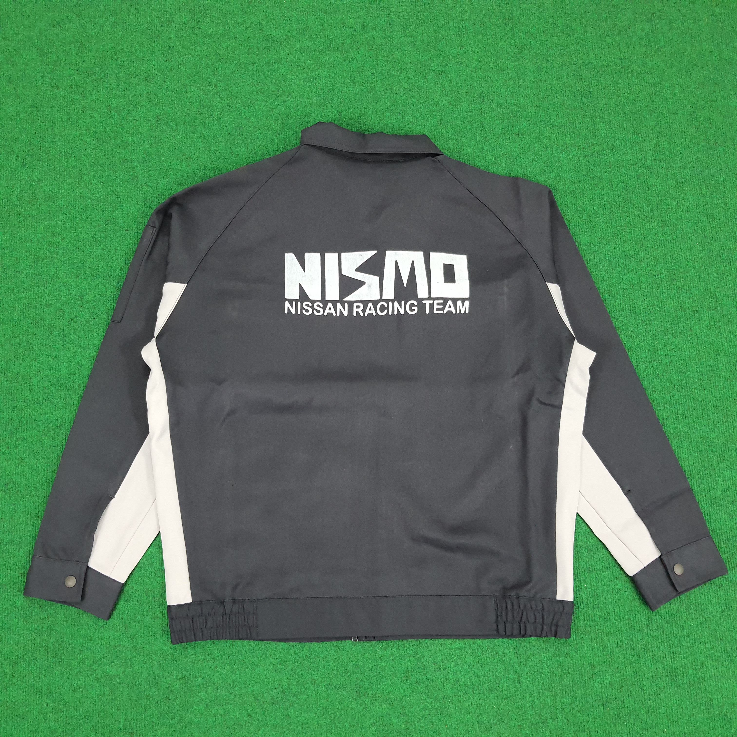 Japanese Brand × Vintage Vintage NISMO Nissan Racing Team Workwear Jacket Size US L / EU 52-54 / 3 - 1 Thumbnail