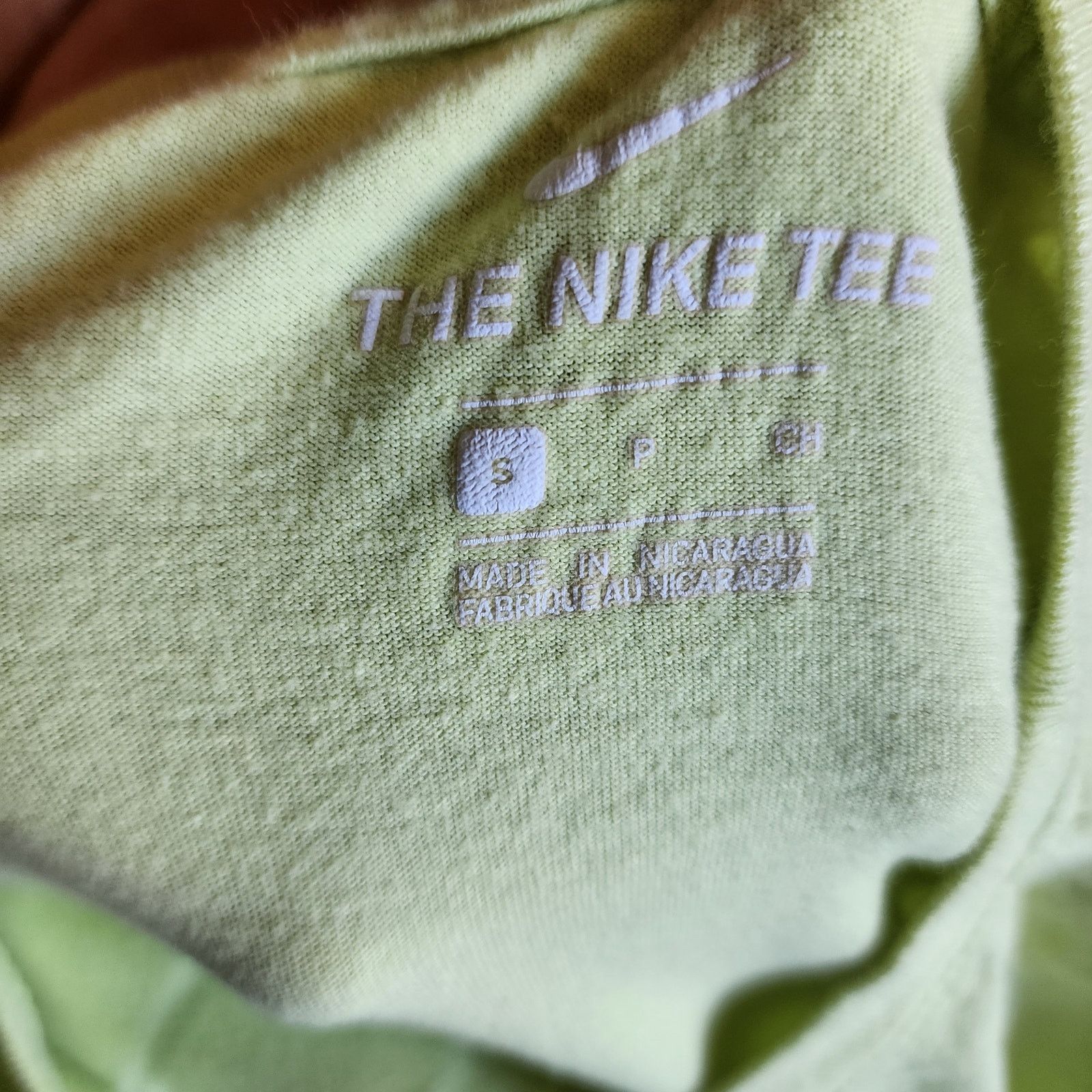 Nike Nike Men's Lime Green "Just Do It" Tee Small Size US S / EU 44-46 / 1 - 3 Thumbnail