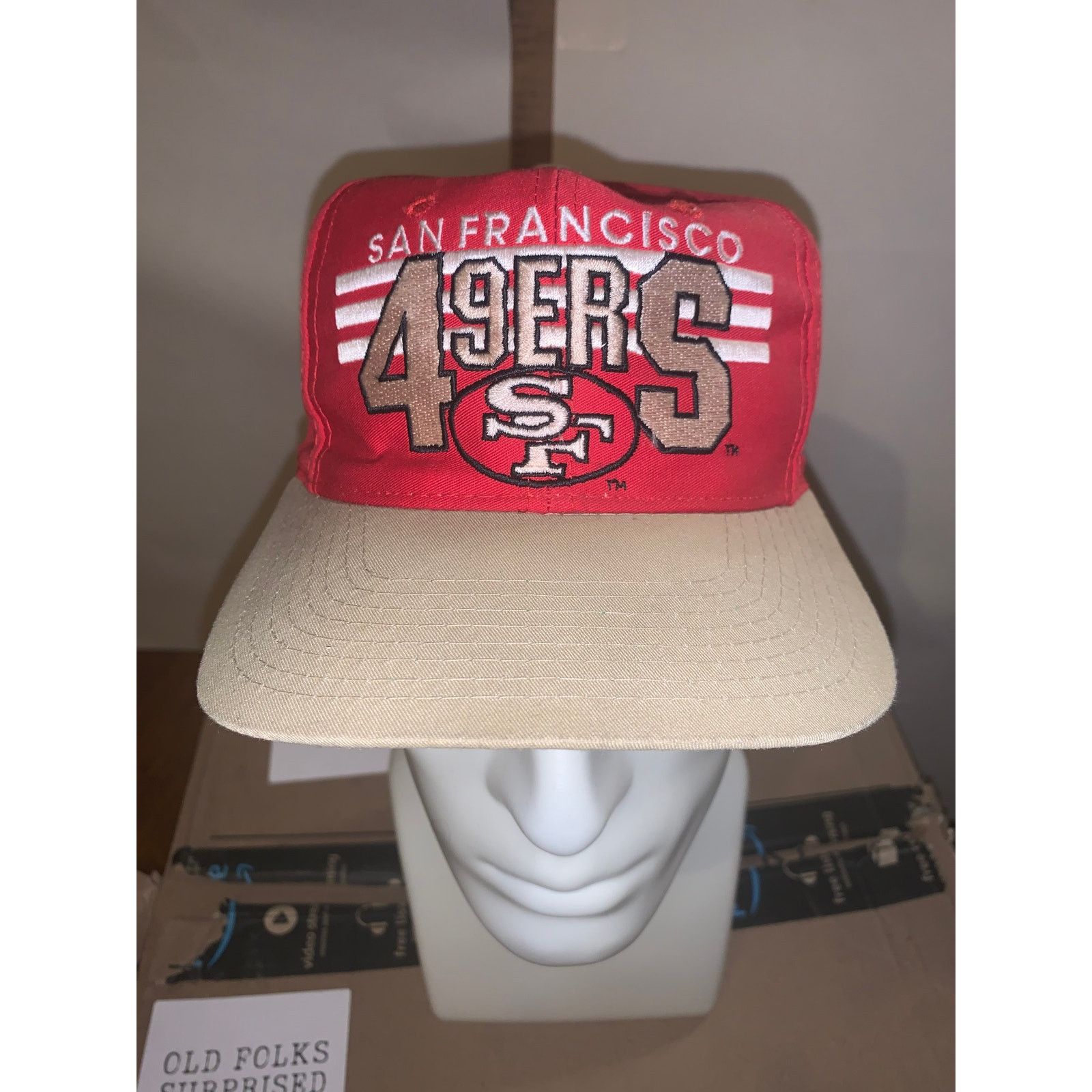 NFL × Vintage Vtg San Francisco 49ers Snapback Hat Annco Made Taiwan NFL Size ONE SIZE - 1 Thumbnail