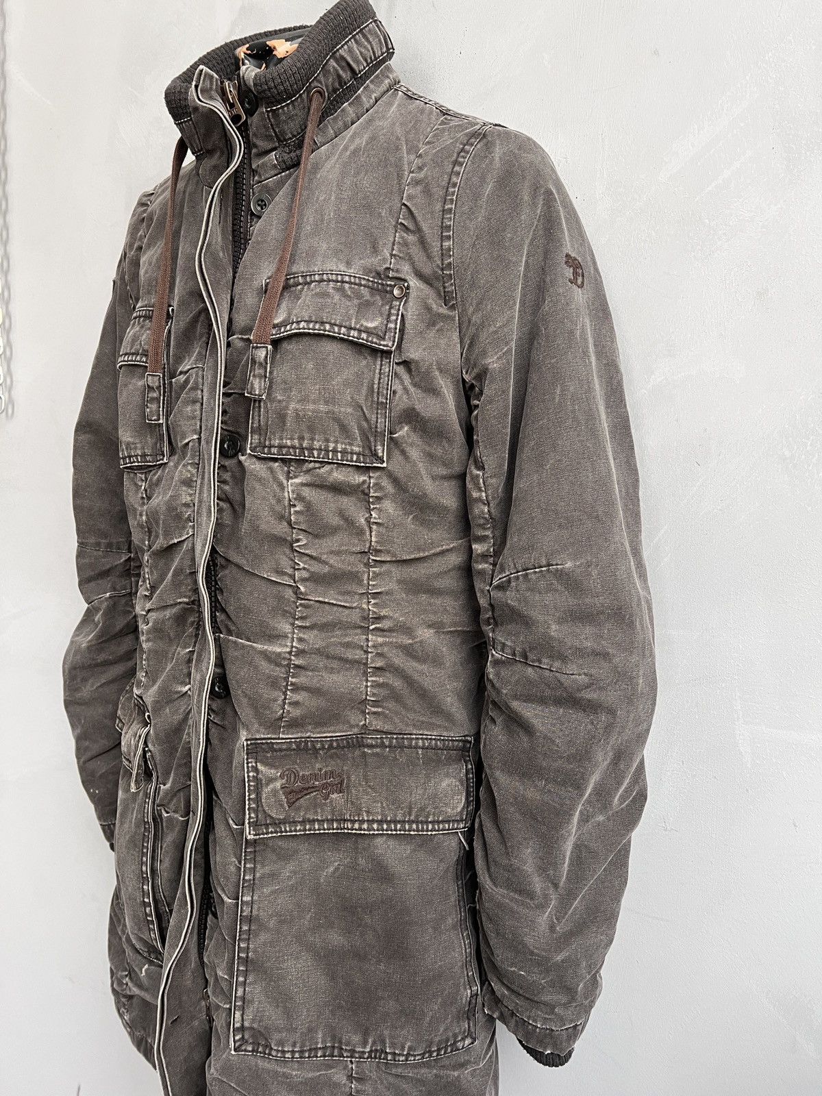 Tom Tailor Rare Washed canvas jacket hysteric glamour style y2k hype Size US S / EU 44-46 / 1 - 5 Thumbnail