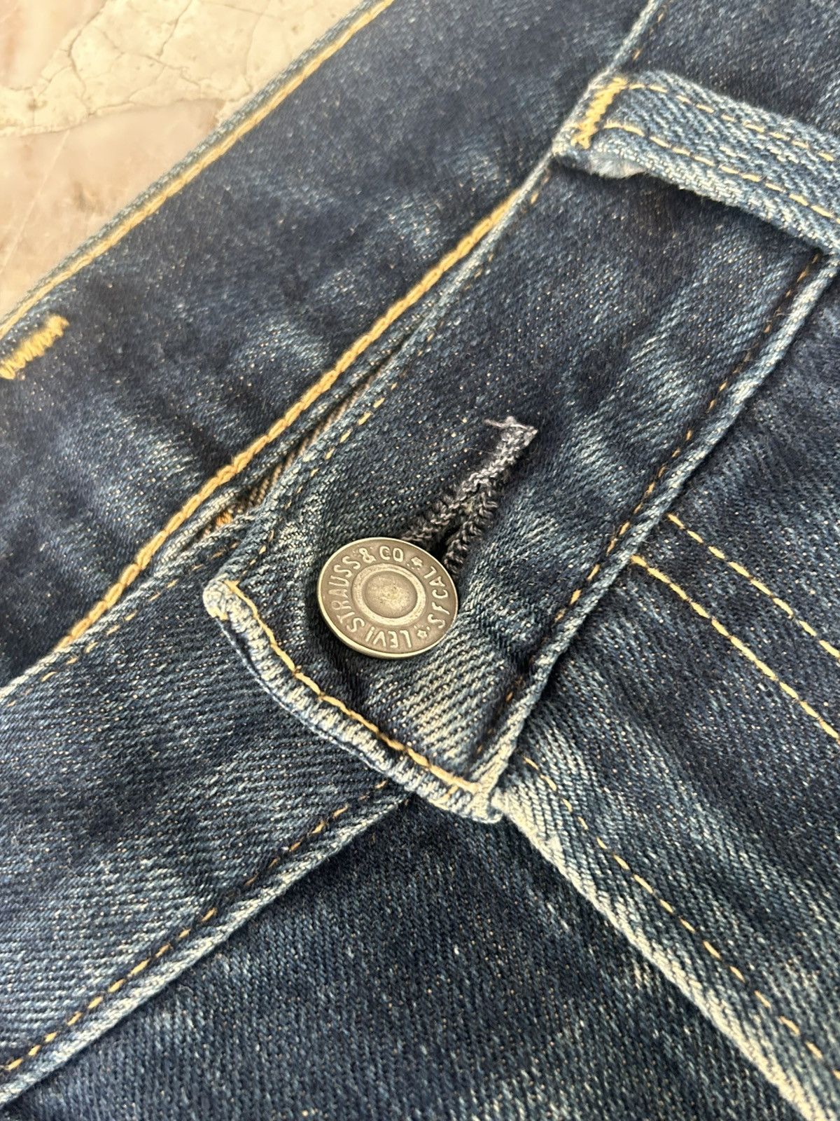 Levi's Levis Japan Ripped Vintage 502 Selvedge Redtab Denim Size US 30 / EU 46 - 7 Thumbnail